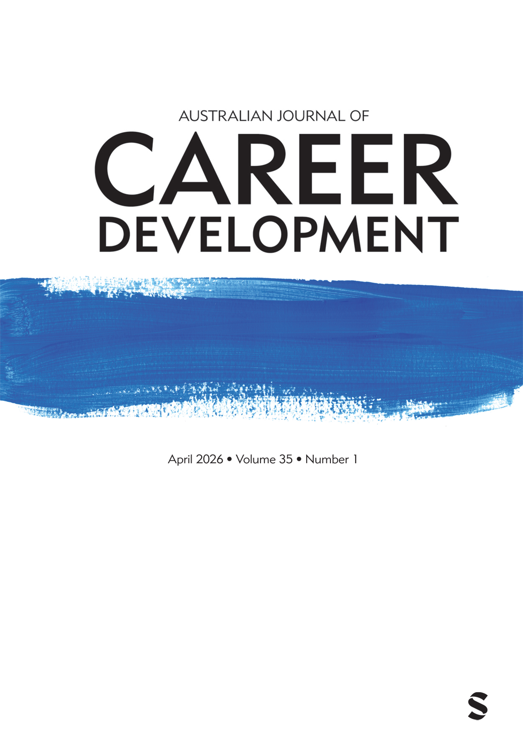 Australian Journal of Career Development journal cover