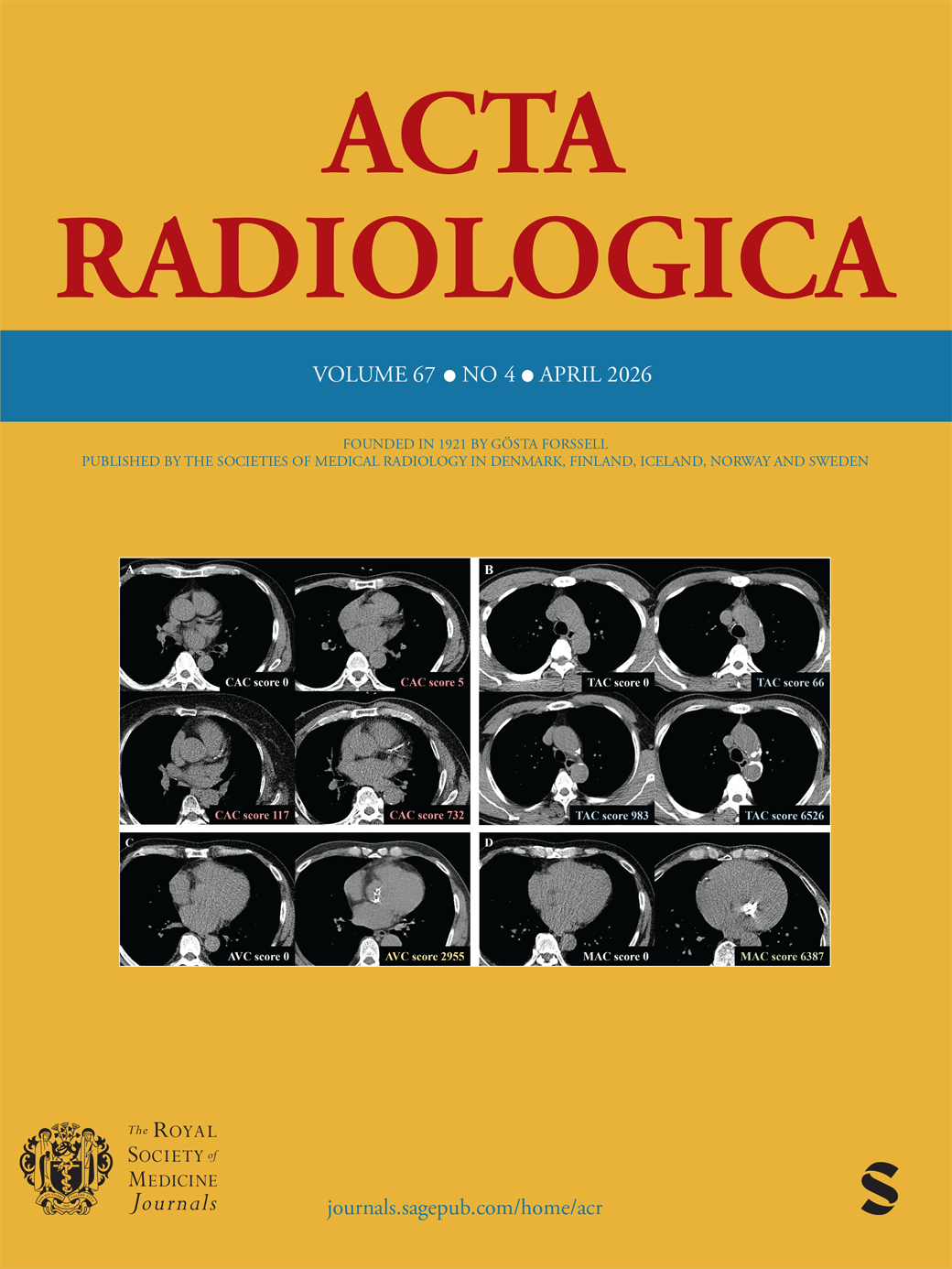 Acta Radiologica journal cover