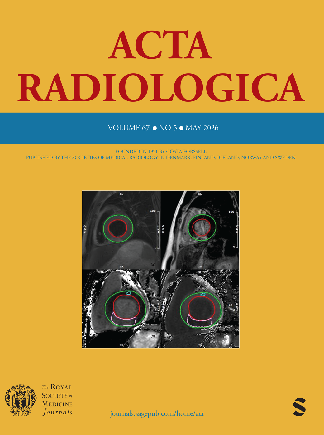 Acta Radiologica journal cover