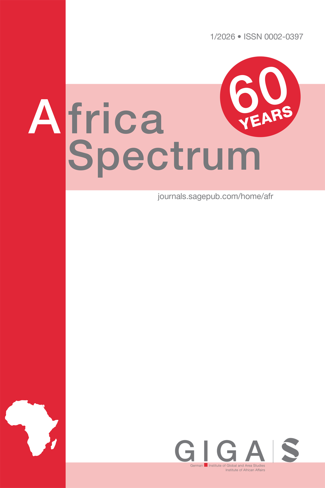 Africa Spectrum journal cover