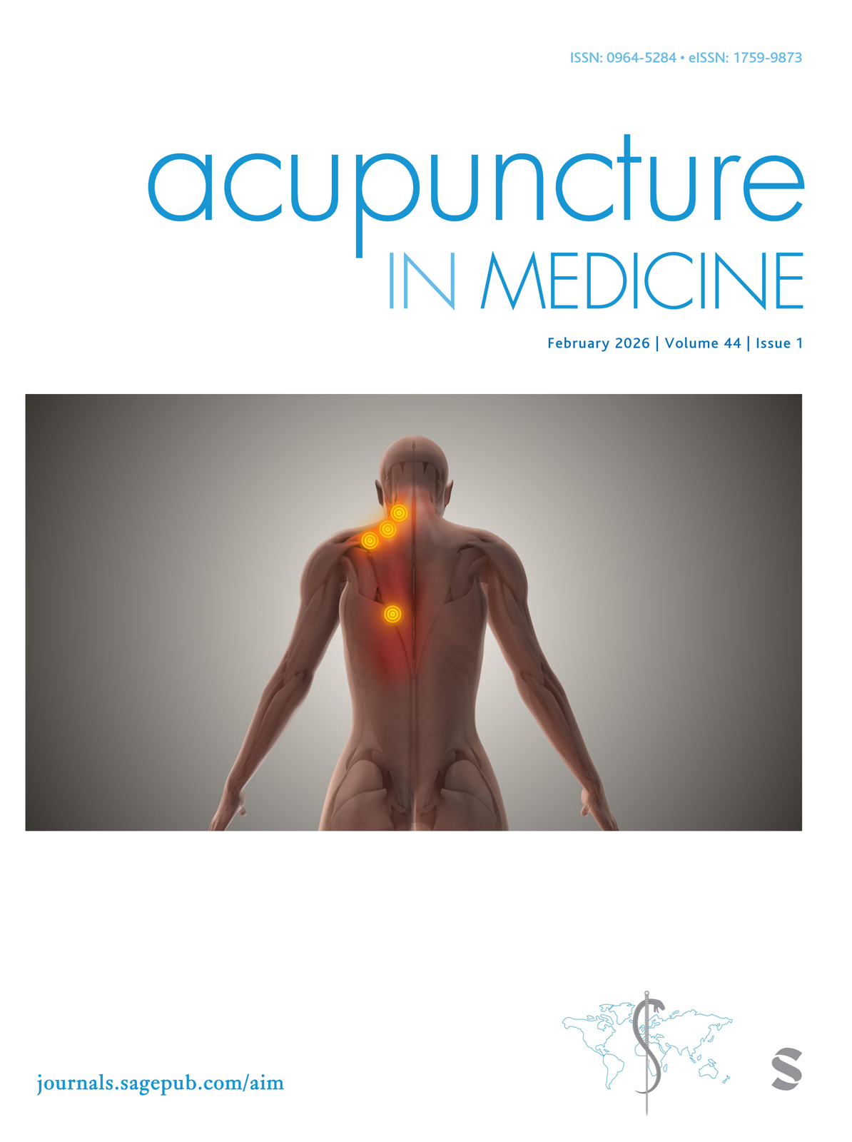Acupuncture in Medicine journal cover
