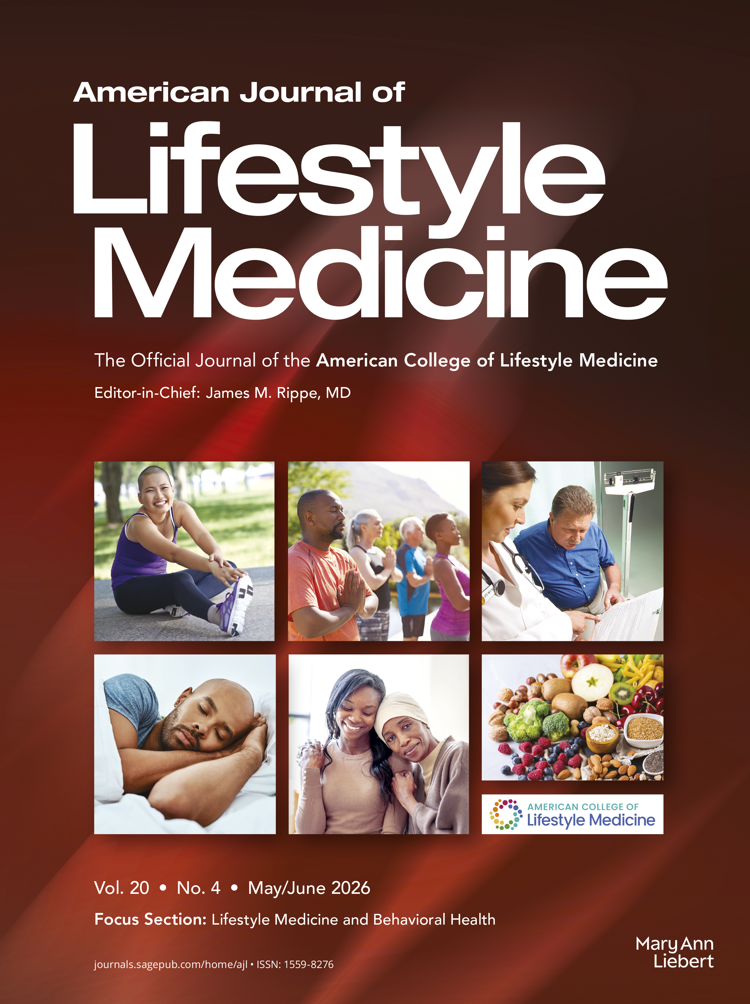 American Journal of Lifestyle Medicine journal cover