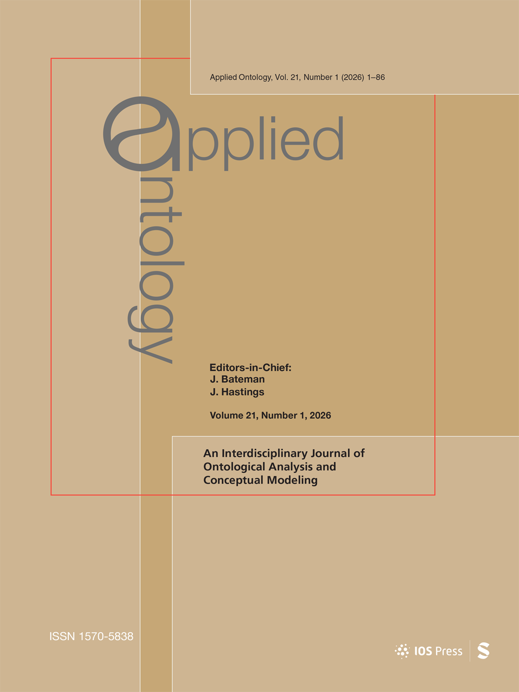 Applied Ontology journal cover