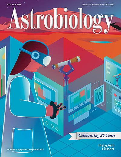 Astrobiology journal cover