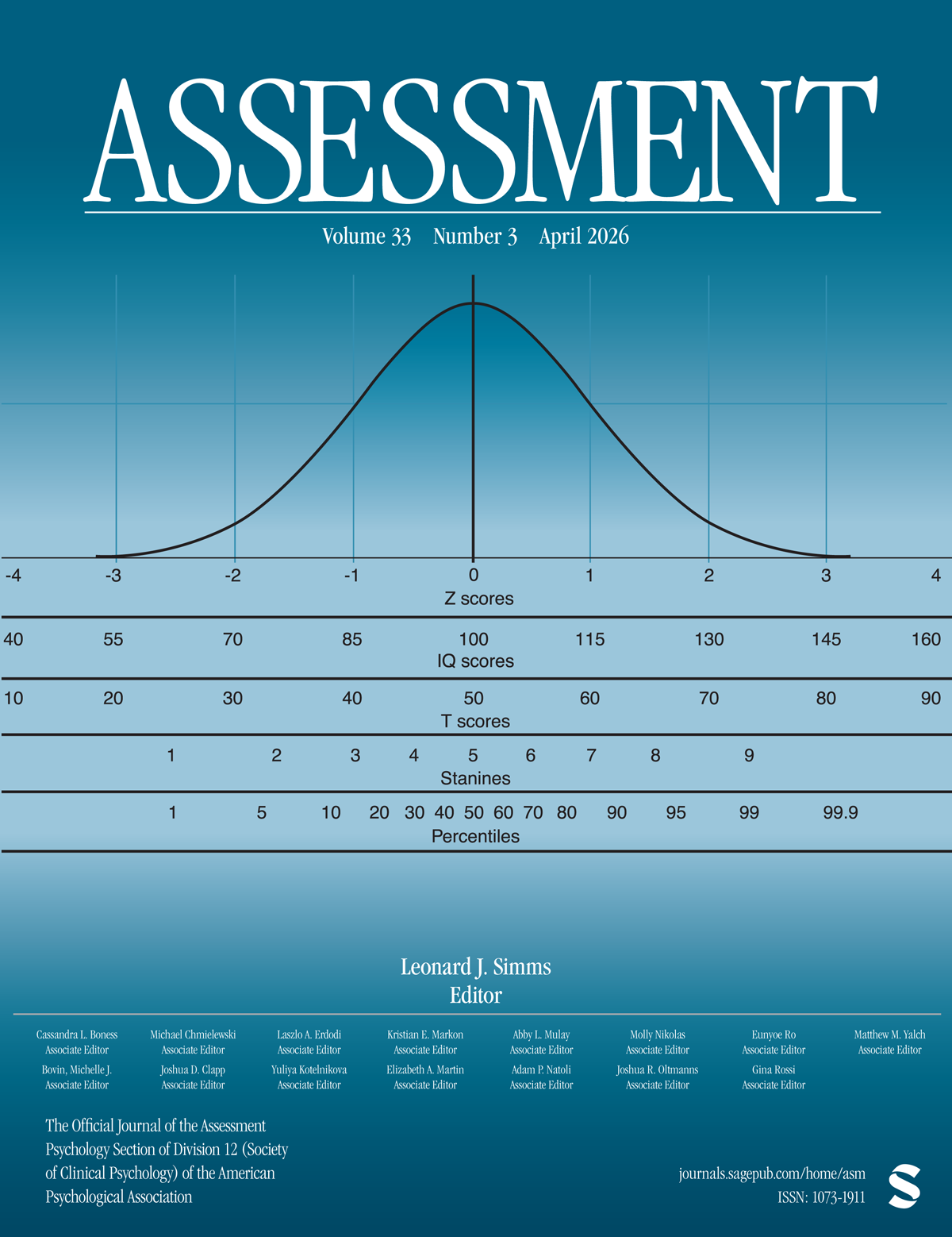 Assessment journal cover
