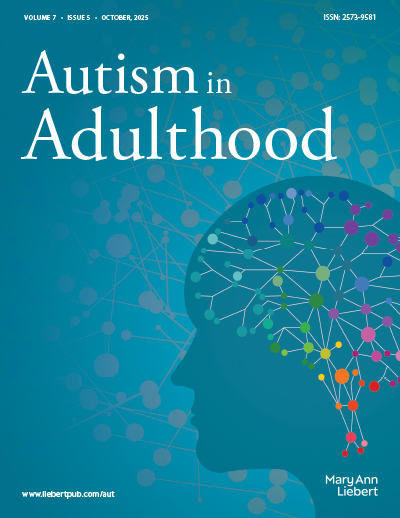 Autism in Adulthood journal cover