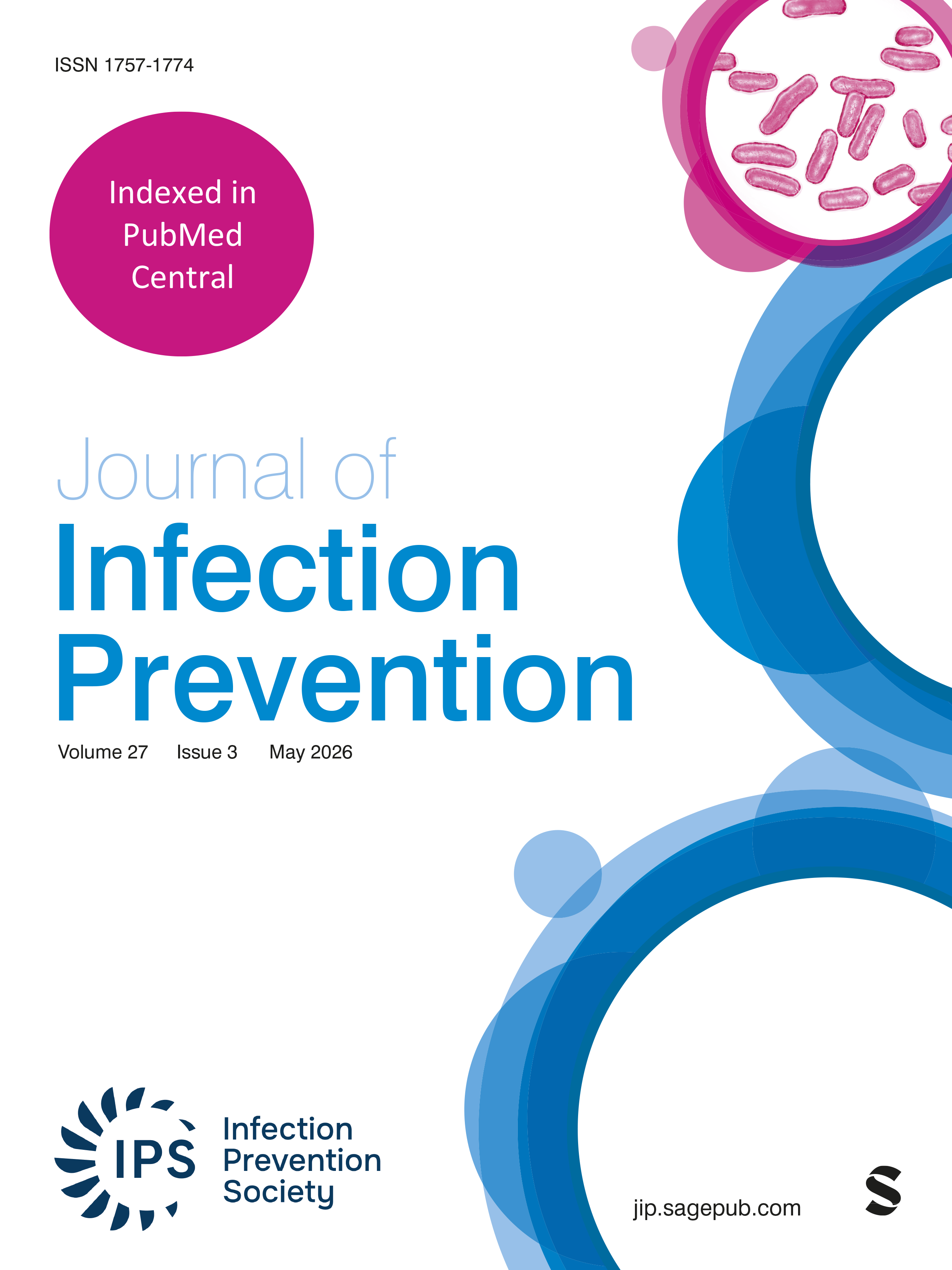 Journal of Infection Prevention journal cover