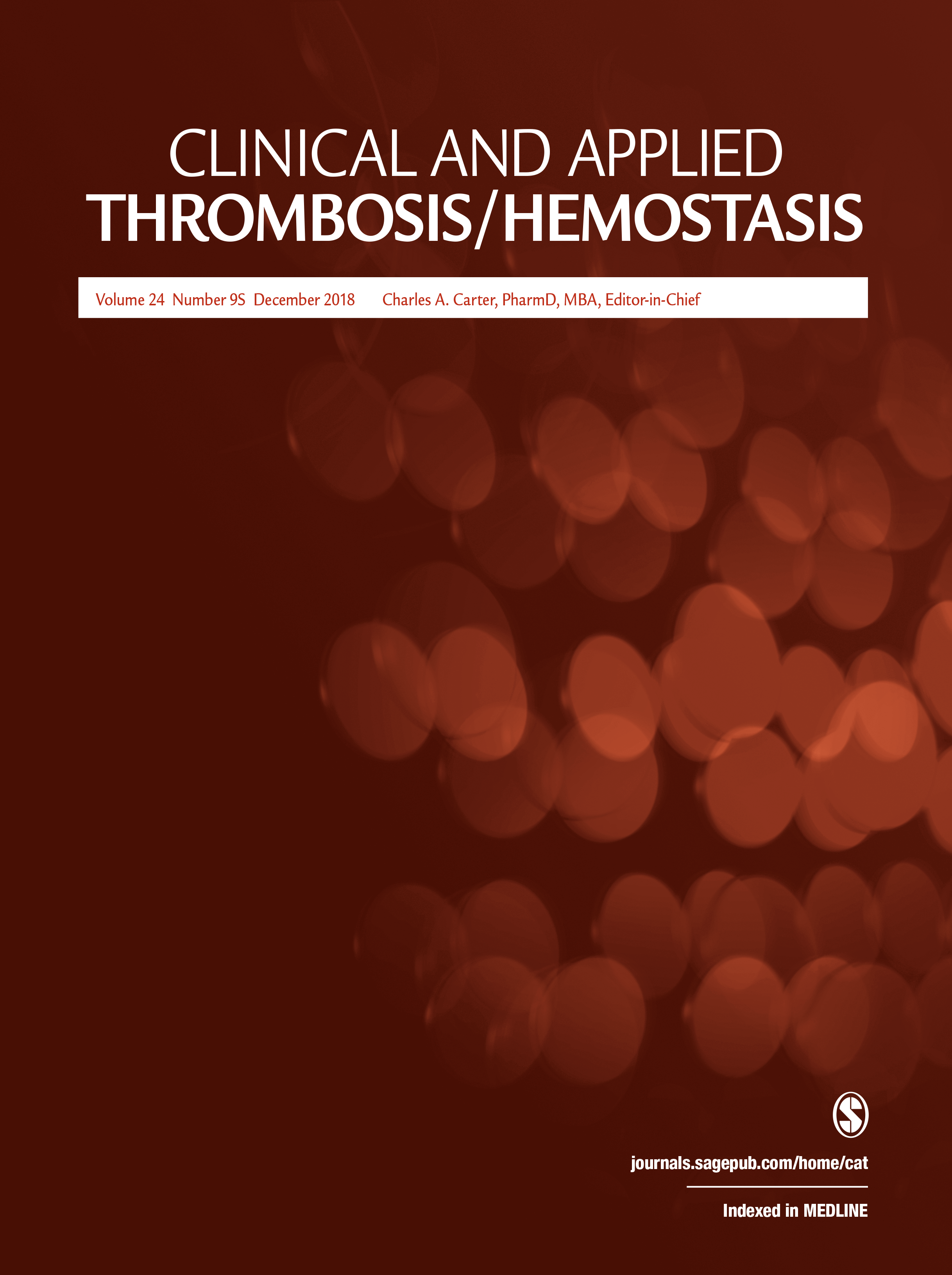Clinical and Applied Thrombosis/Hemostasis journal cover