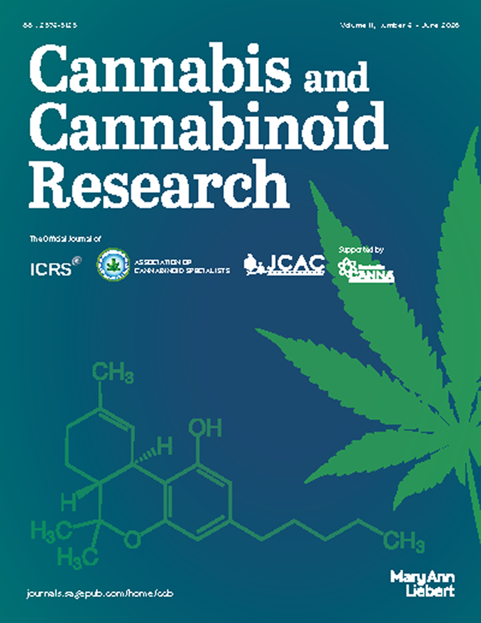 Cannabis & Cannabinoid Research journal cover