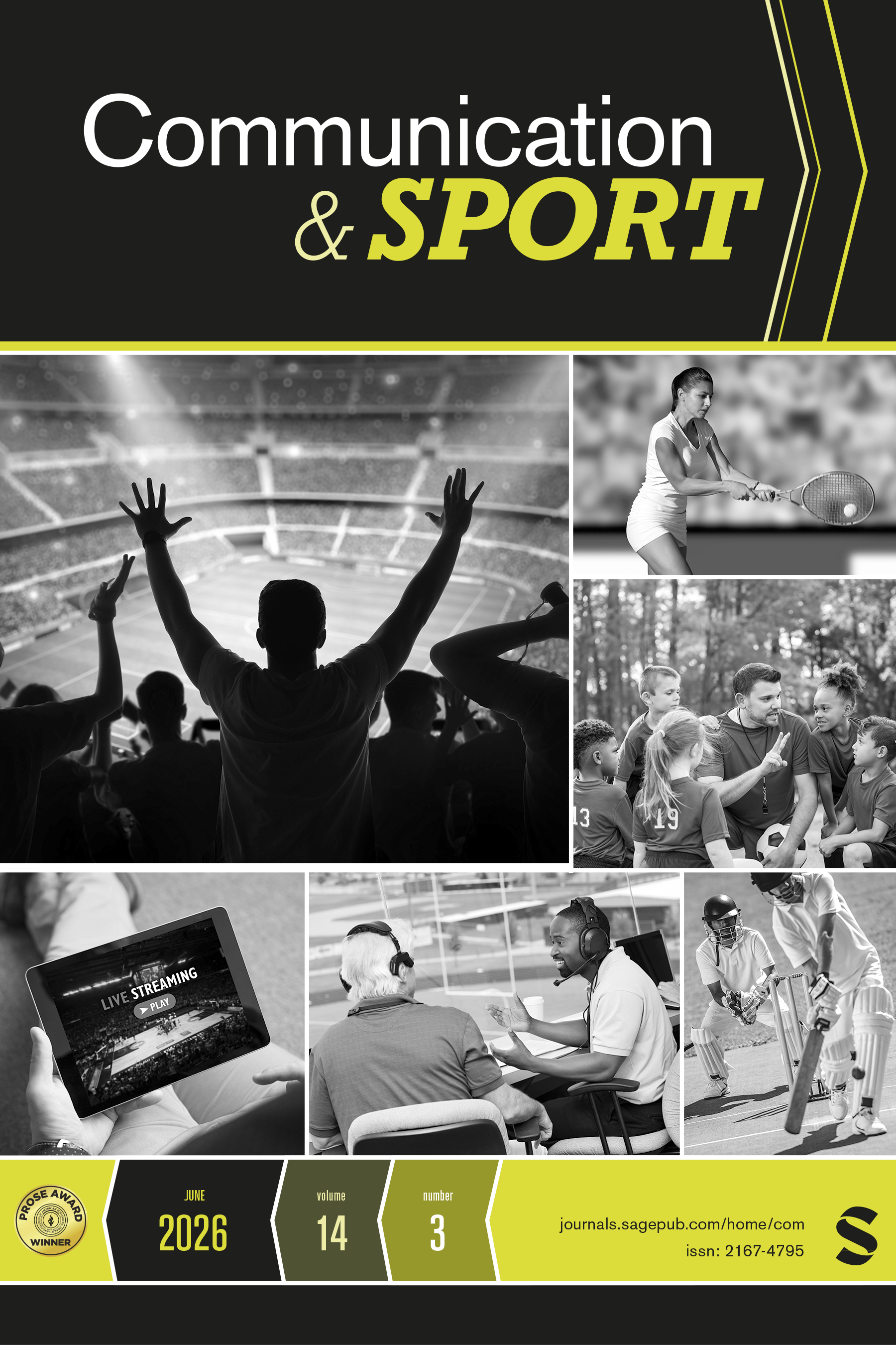 Communication & Sport journal cover