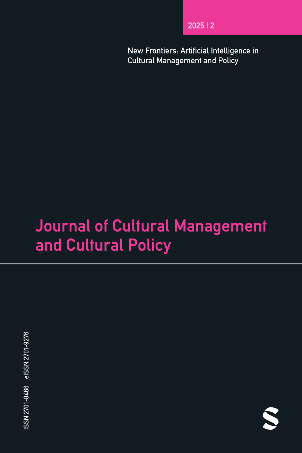 Journal of Cultural Management and Cultural Policy journal cover
