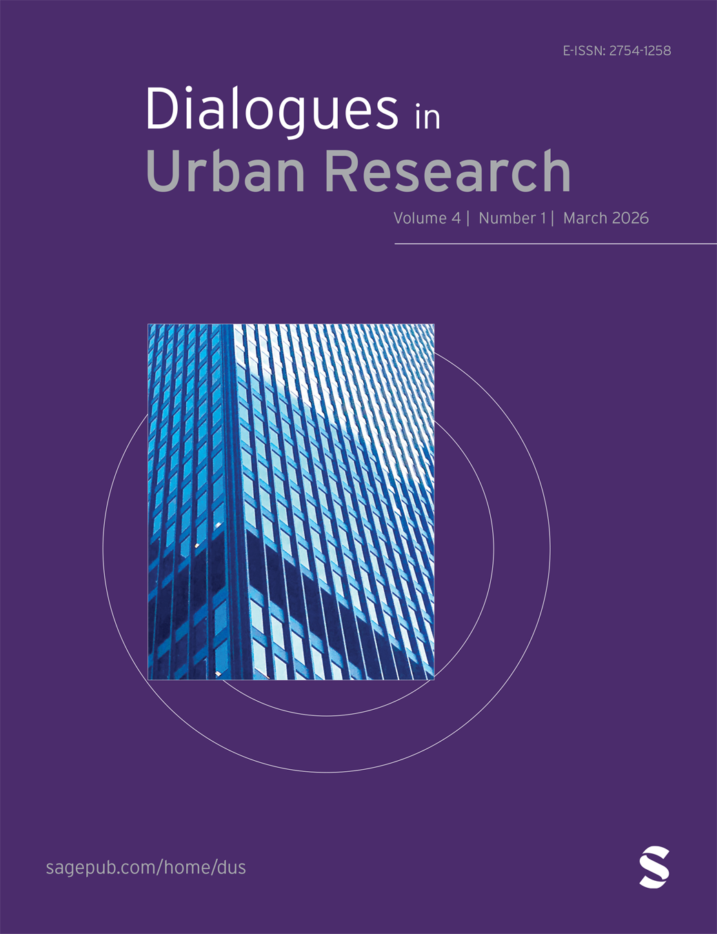 Dialogues in Urban Research journal cover