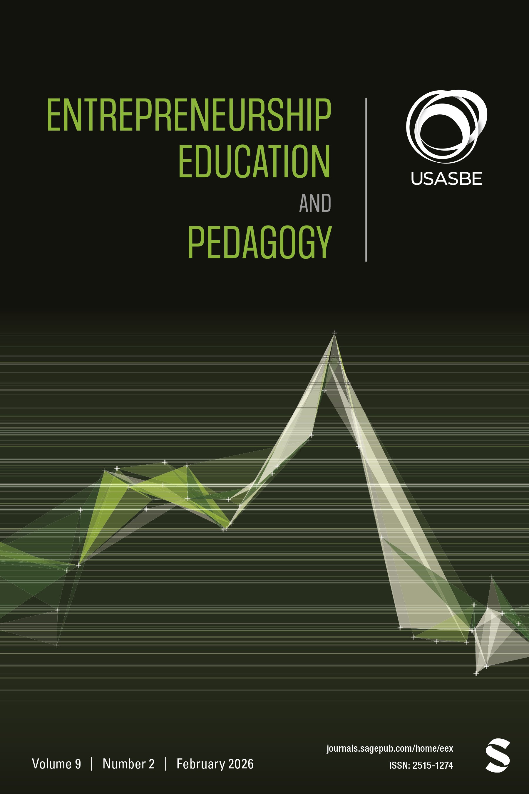 Entrepreneurship Education and Pedagogy journal cover