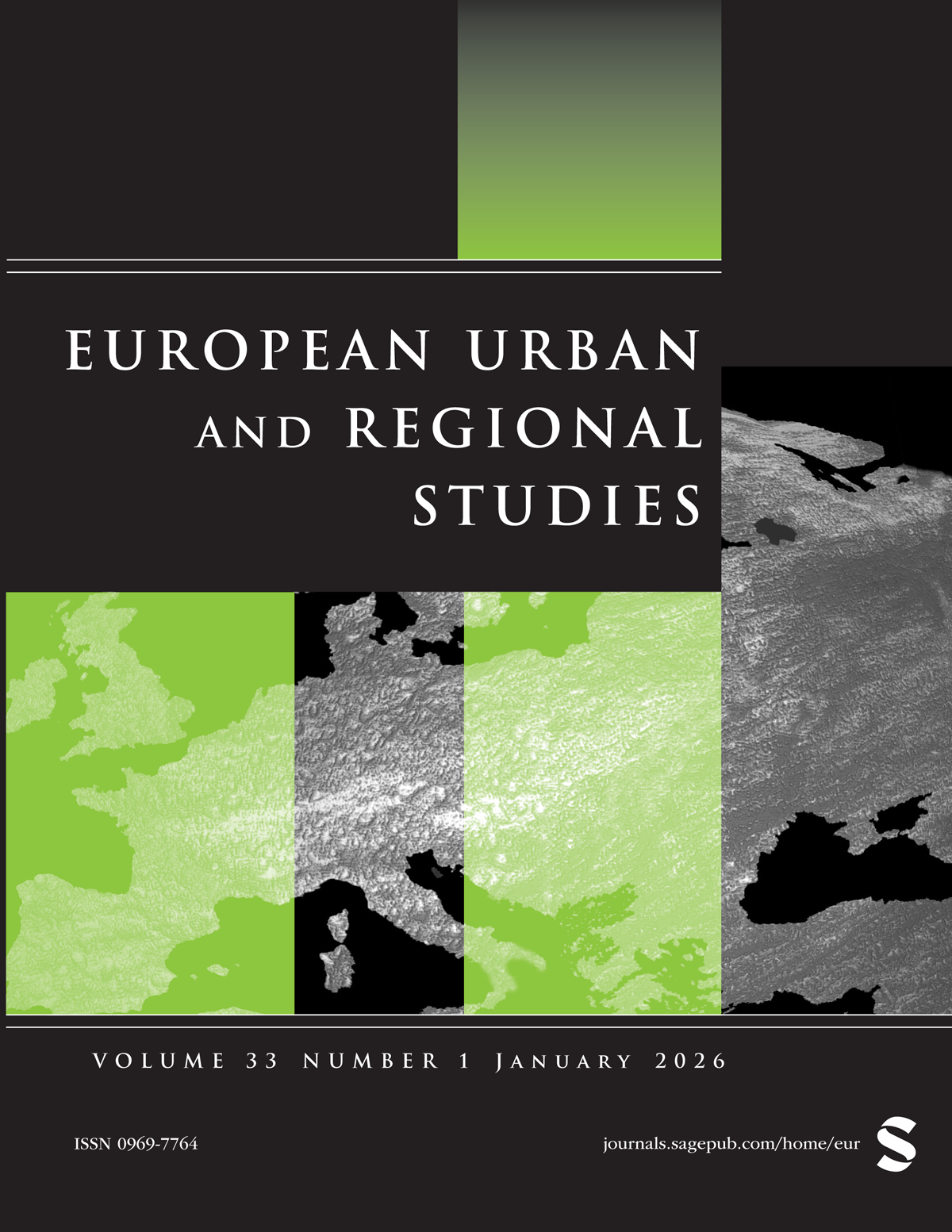 European Urban and Regional Studies journal cover