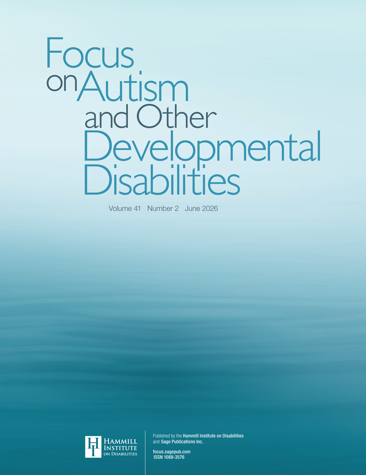 Focus on Autism and Other Developmental Disabilities journal cover