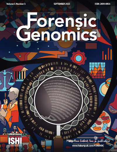 Forensic Genomics journal cover