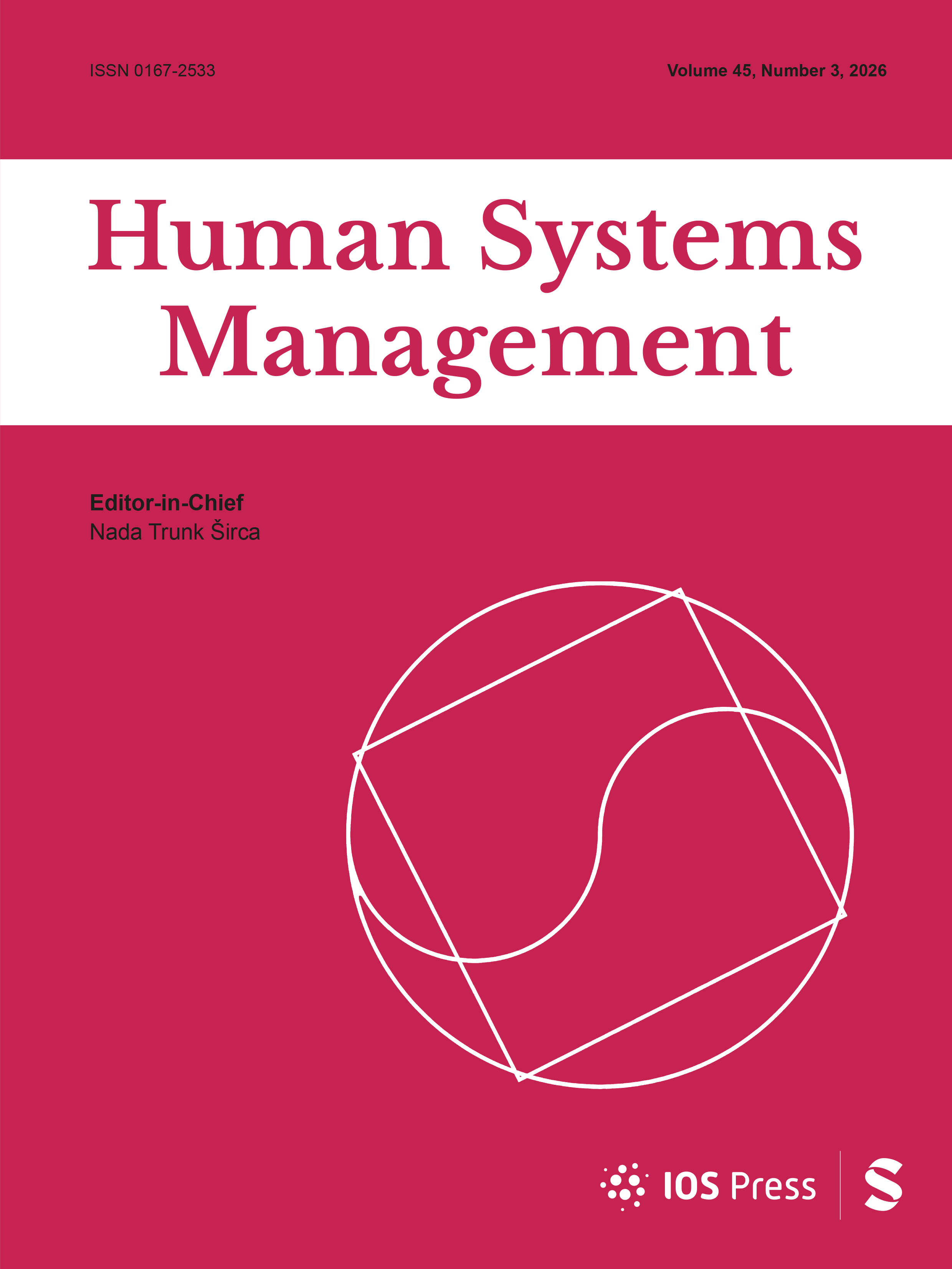Human Systems Management journal cover