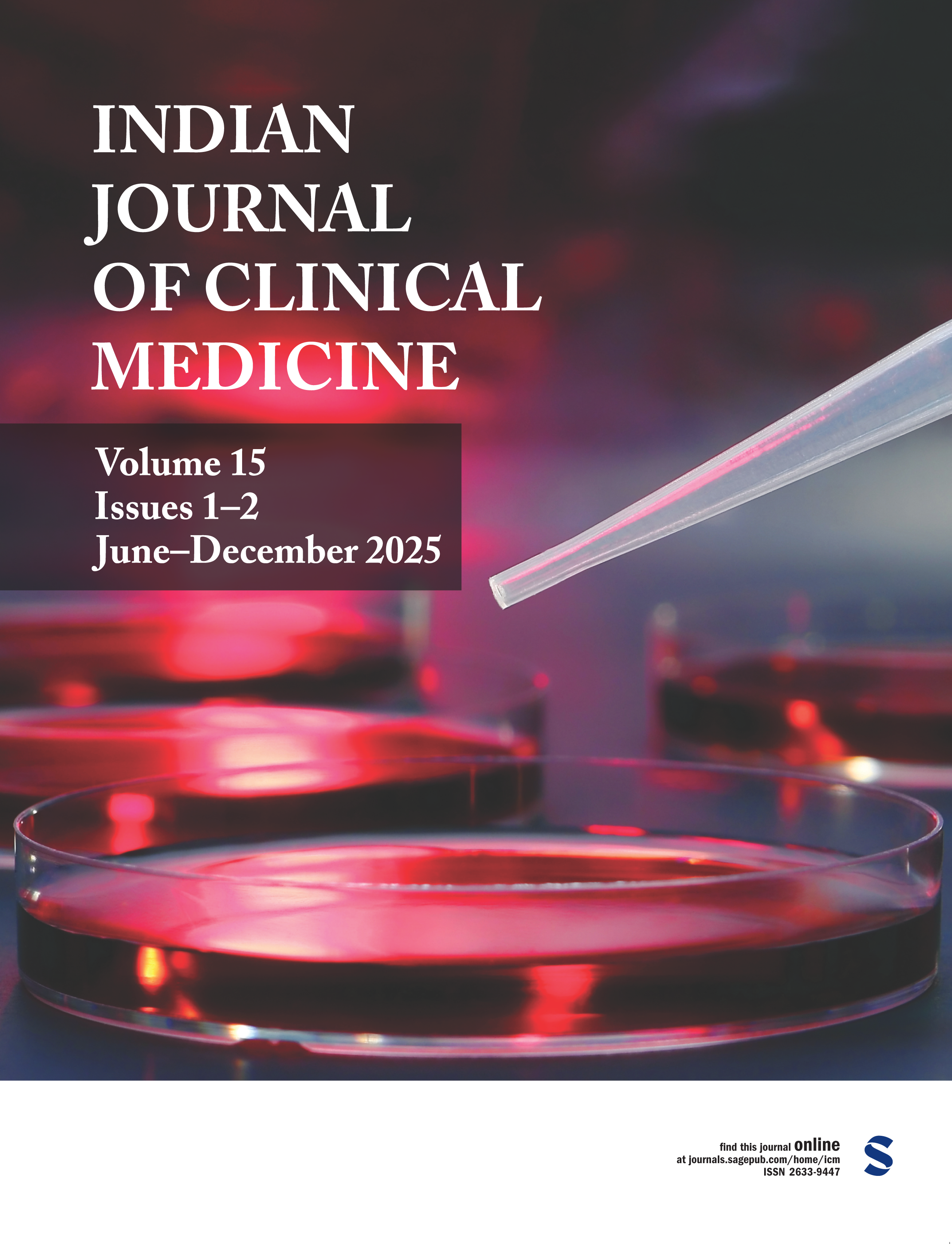 Indian Journal of Clinical Medicine journal cover