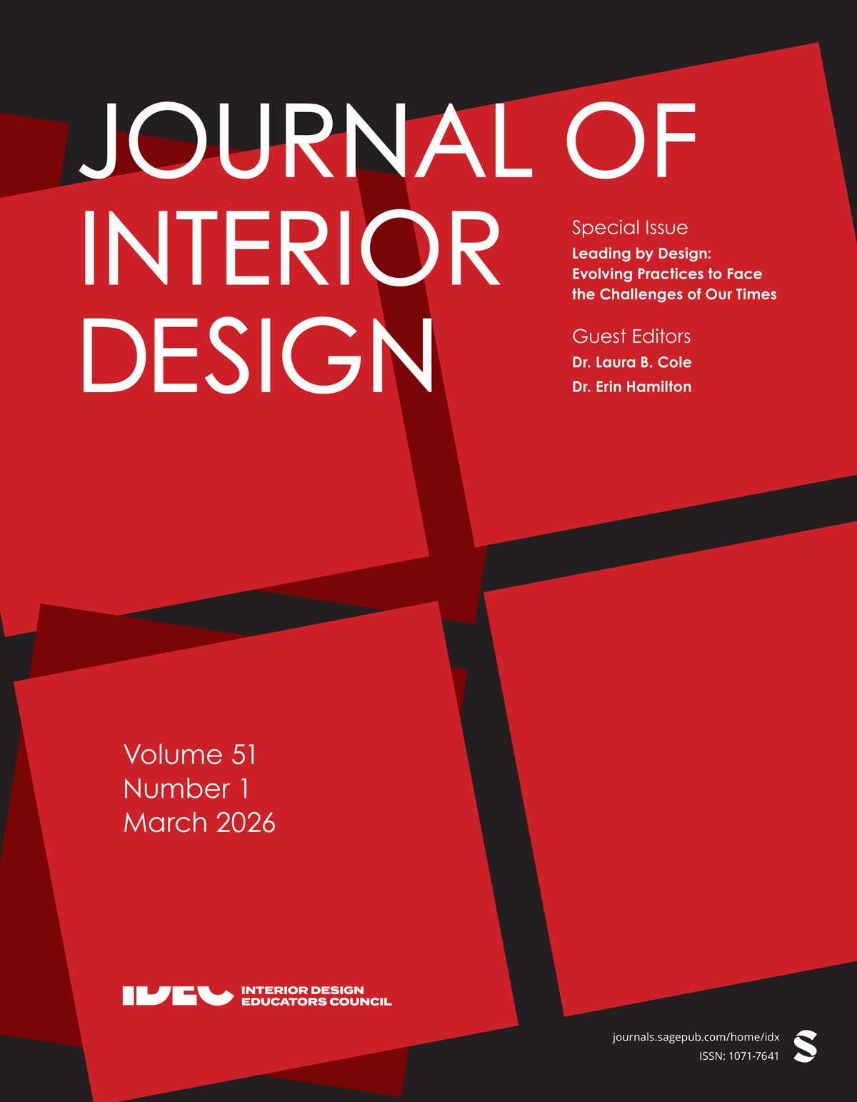 Journal of Interior Design journal cover