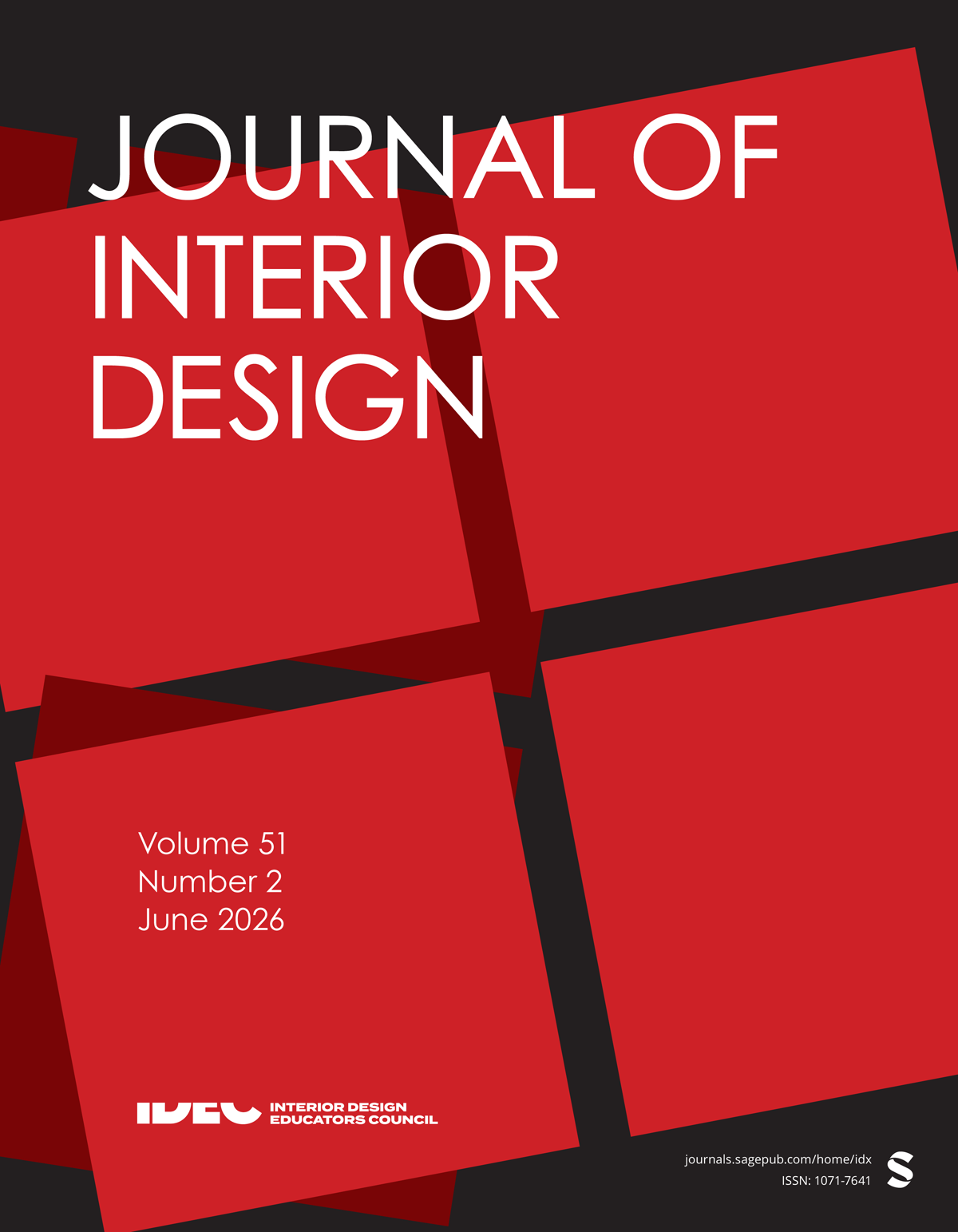 Journal of Interior Design journal cover