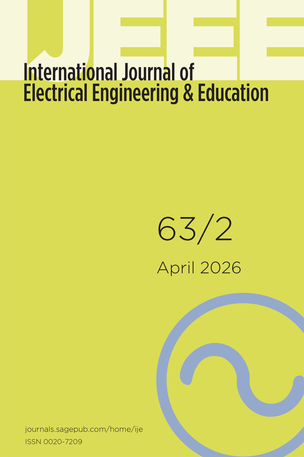 International Journal of Electrical Engineering & Education journal cover