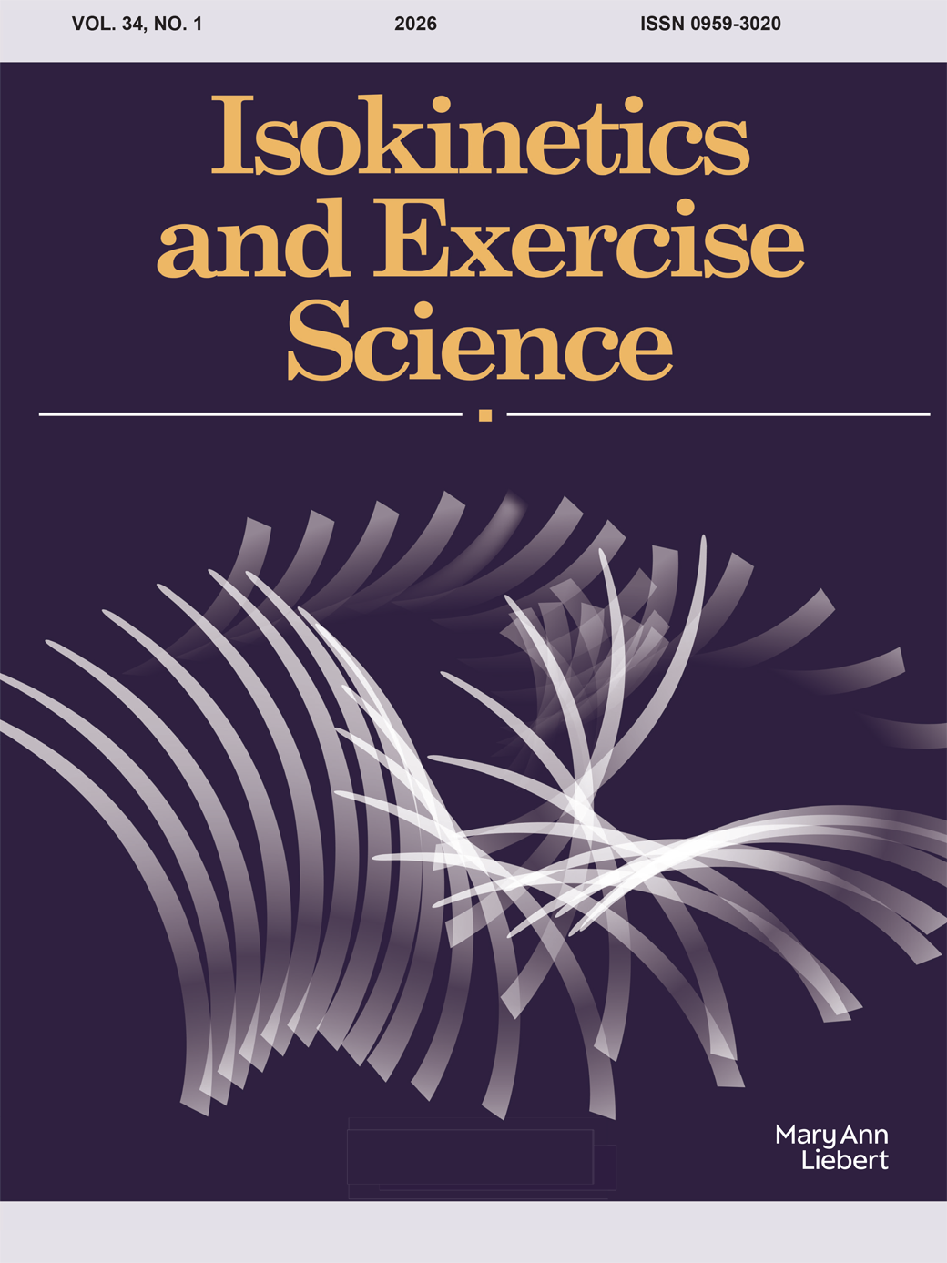 Isokinetics and Exercise Science journal cover