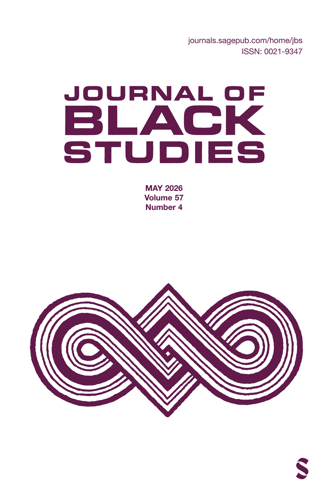 Journal of Black Studies journal cover