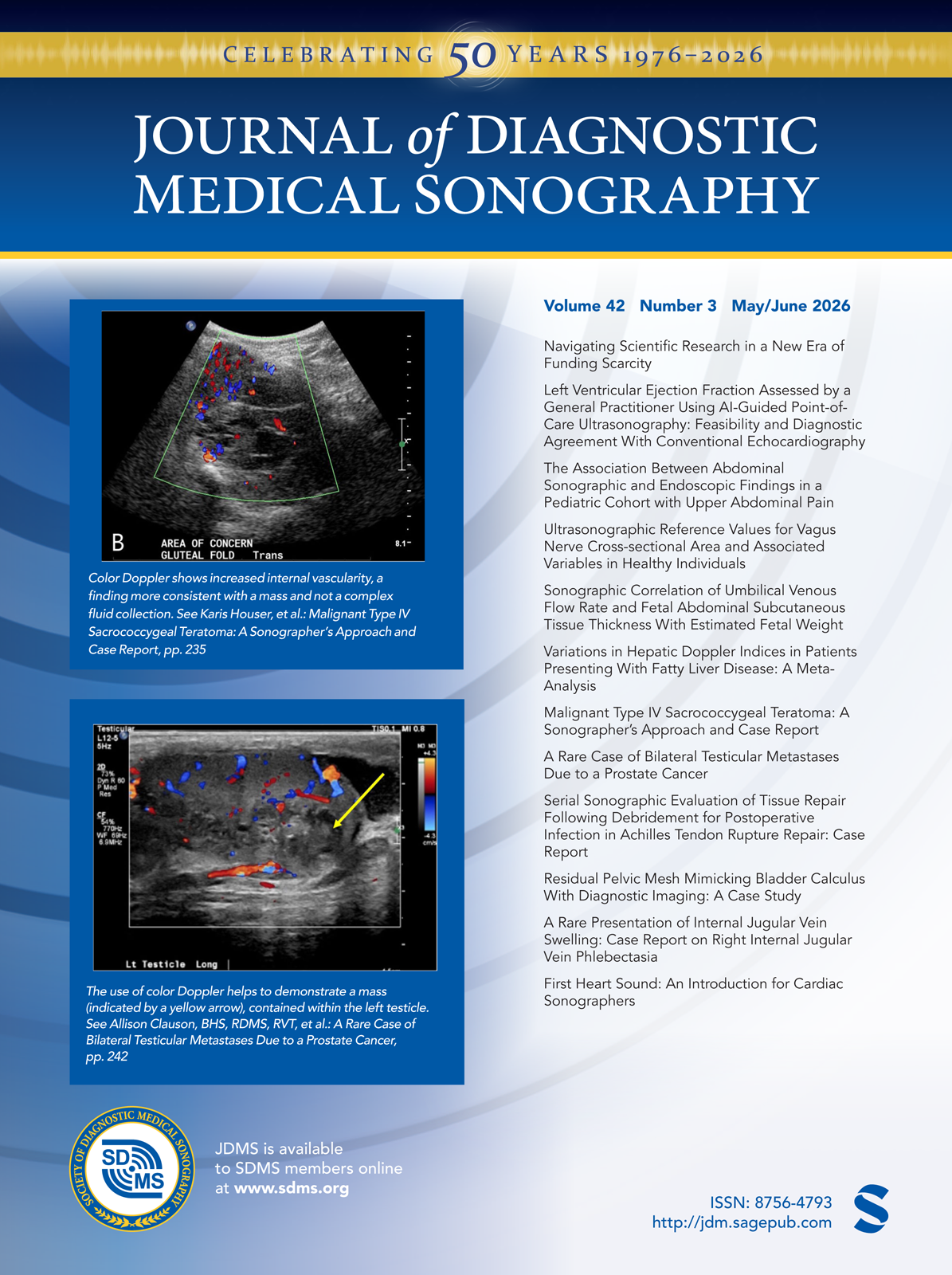 Journal of Diagnostic Medical Sonography journal cover