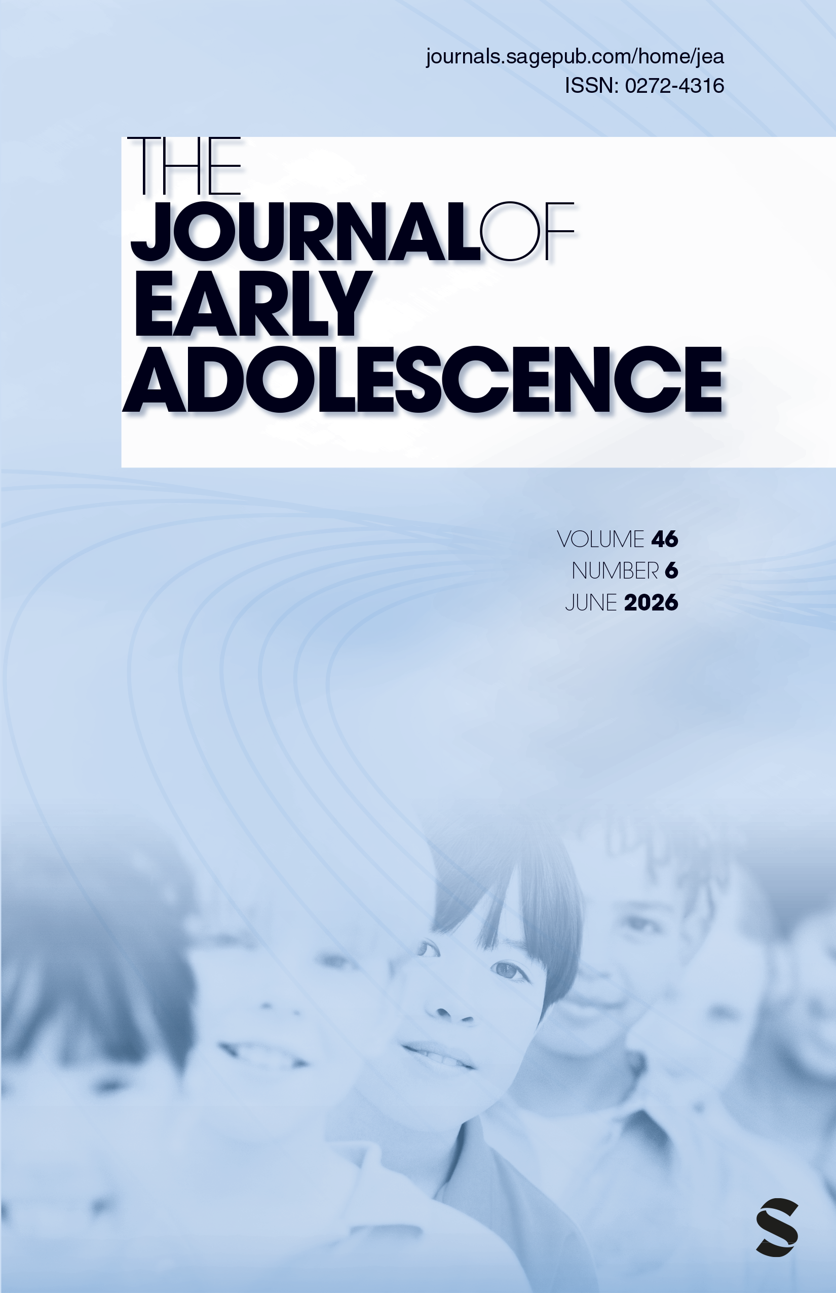 The Journal of Early Adolescence journal cover