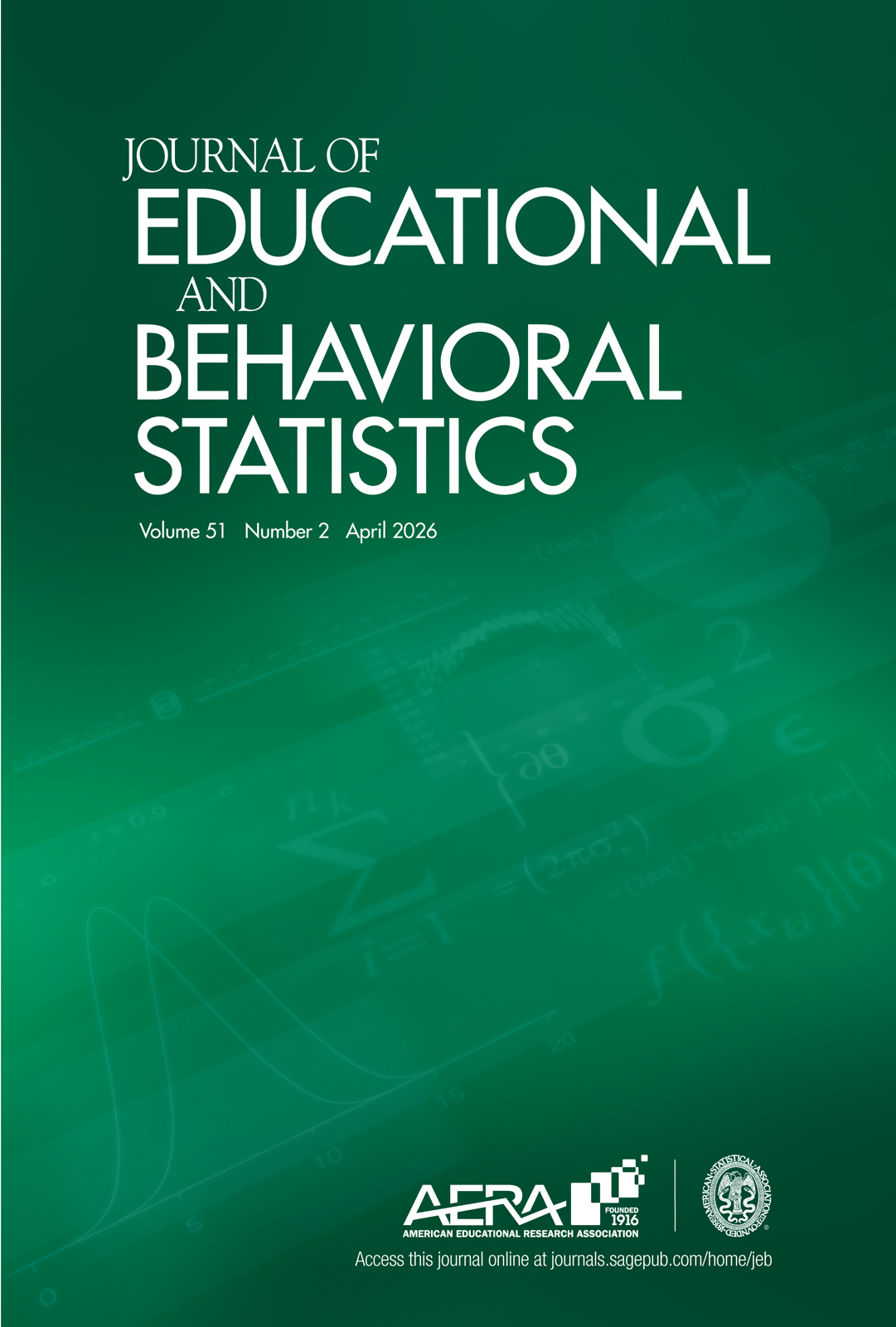Journal of Educational and Behavioral Statistics journal cover