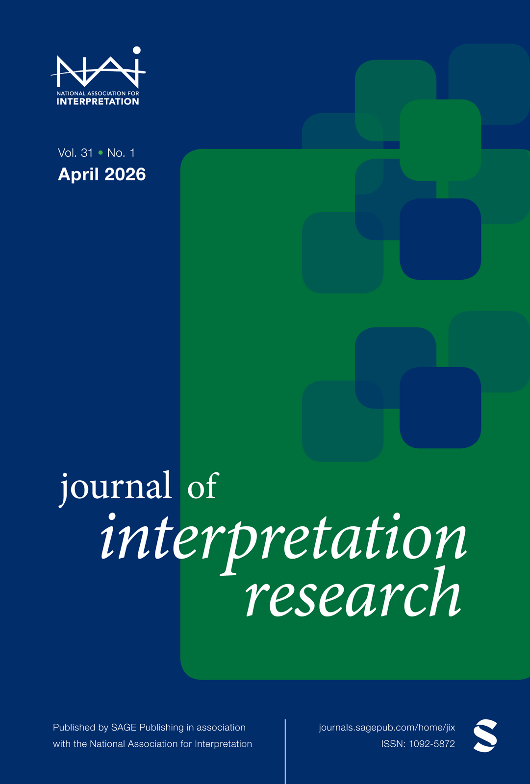 Journal of Interpretation Research journal cover