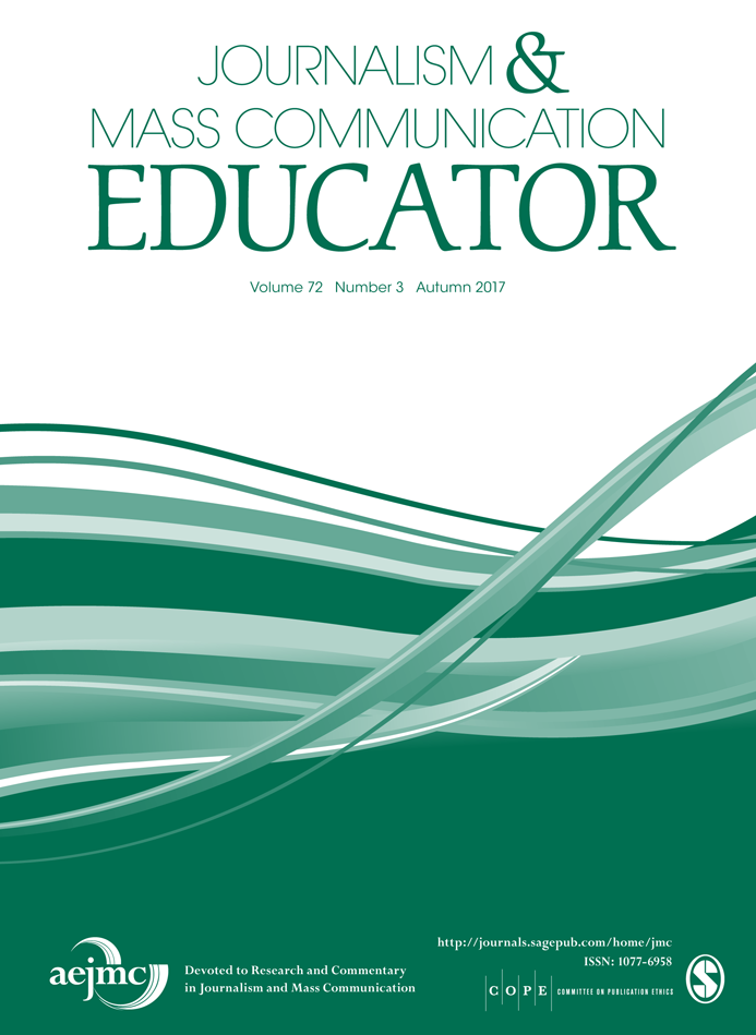 Journalism & Mass Communication Educator journal cover