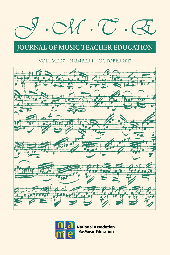 Journal of Music Teacher Education journal cover