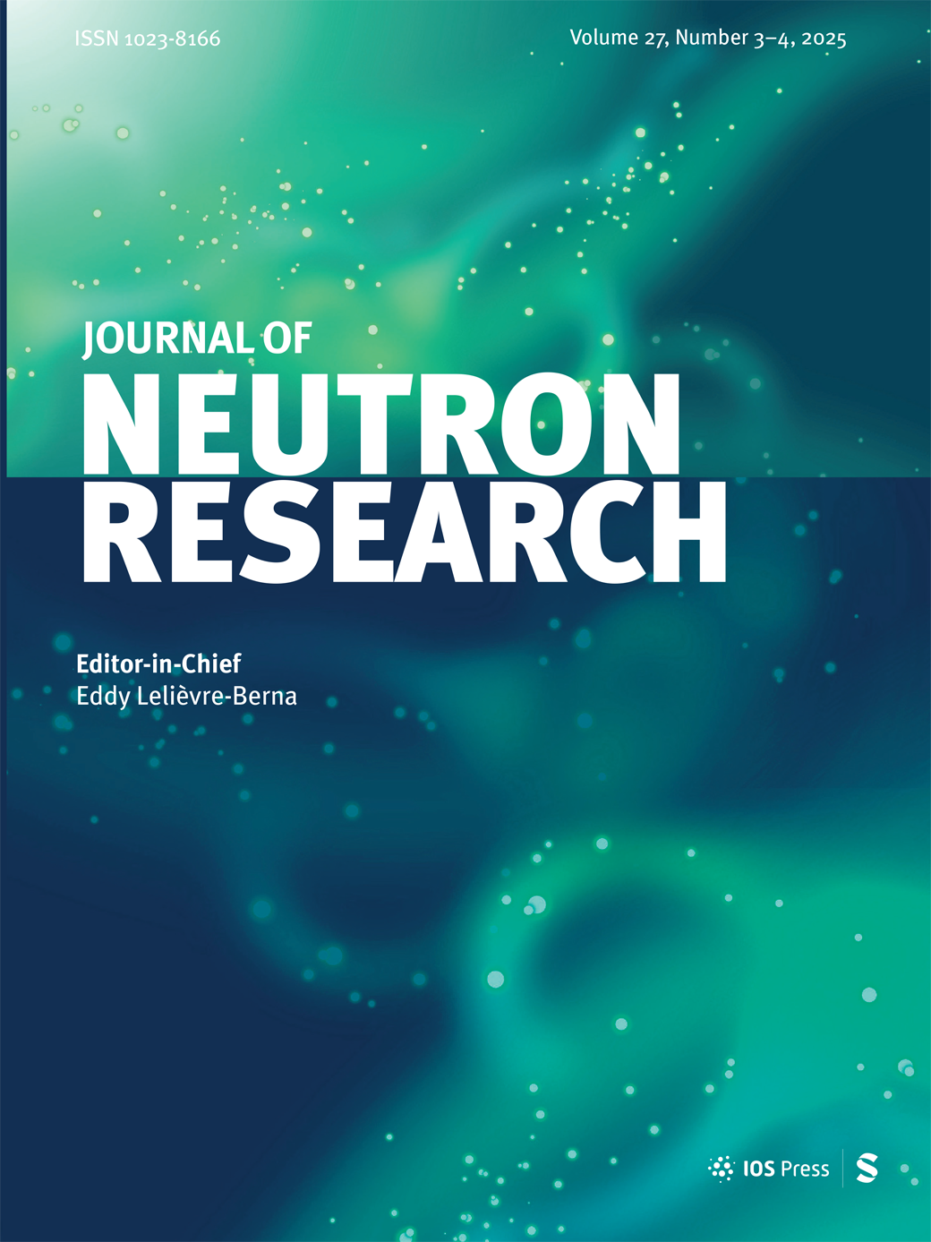 Journal of Neutron Research journal cover