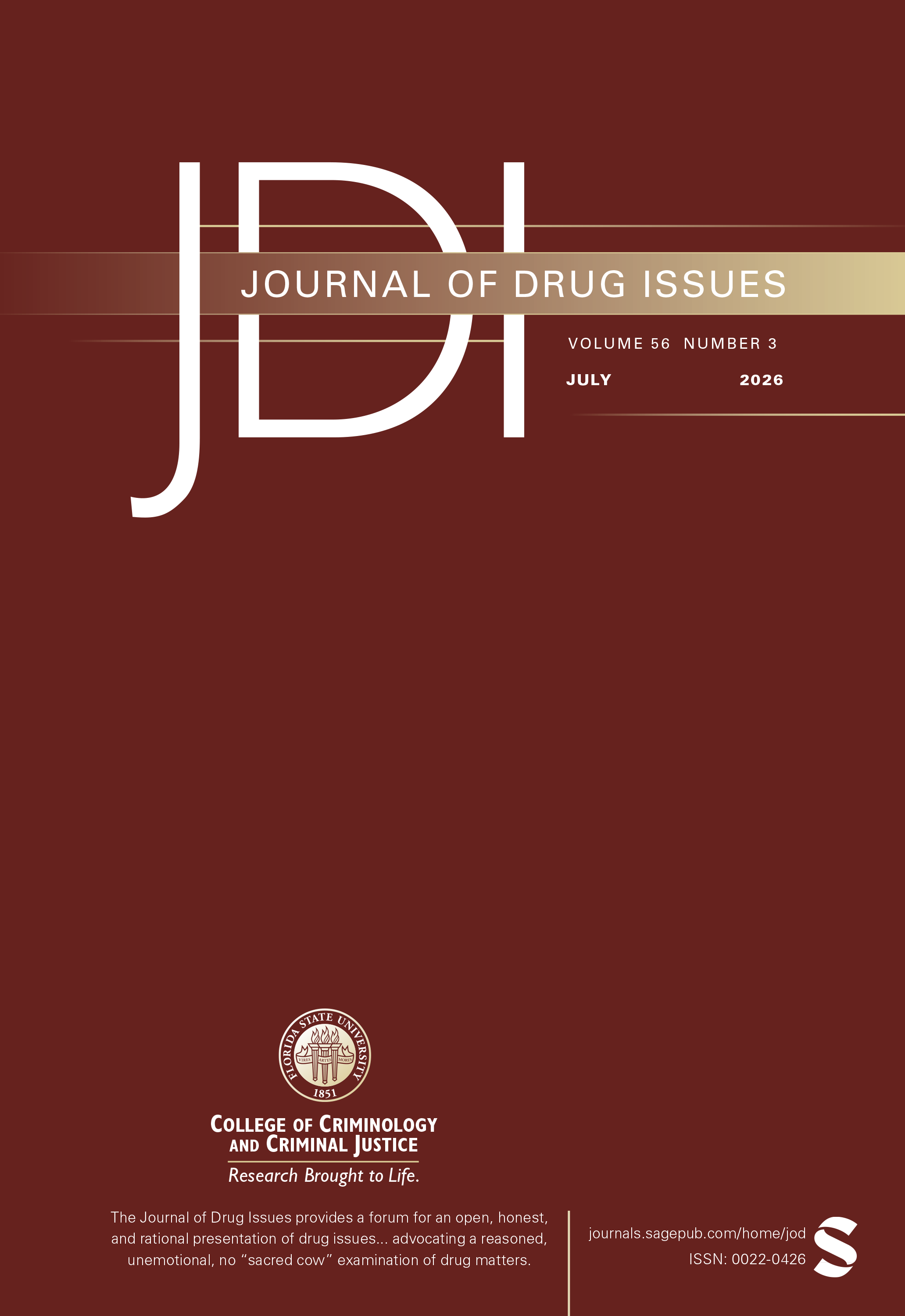 Journal of Drug Issues journal cover