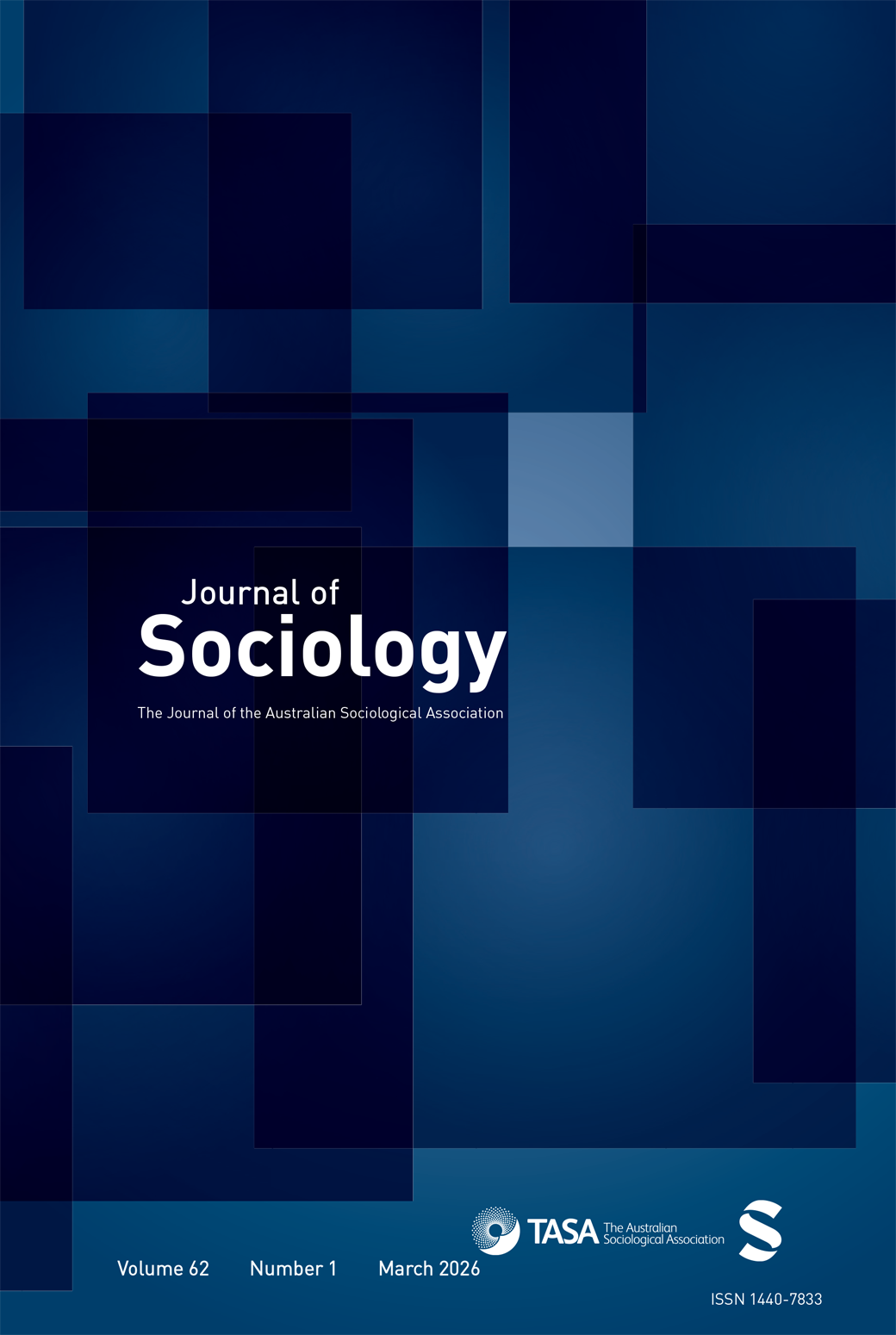 Journal of Sociology journal cover