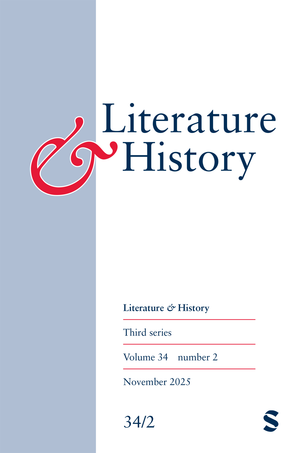 Literature & History journal cover