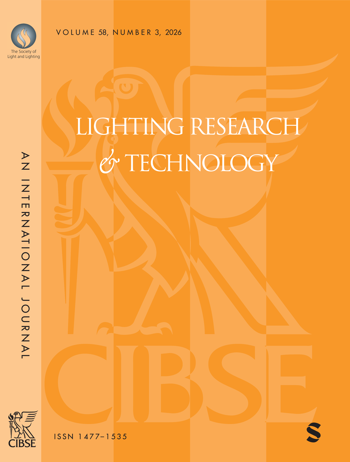 Lighting Research & Technology journal cover