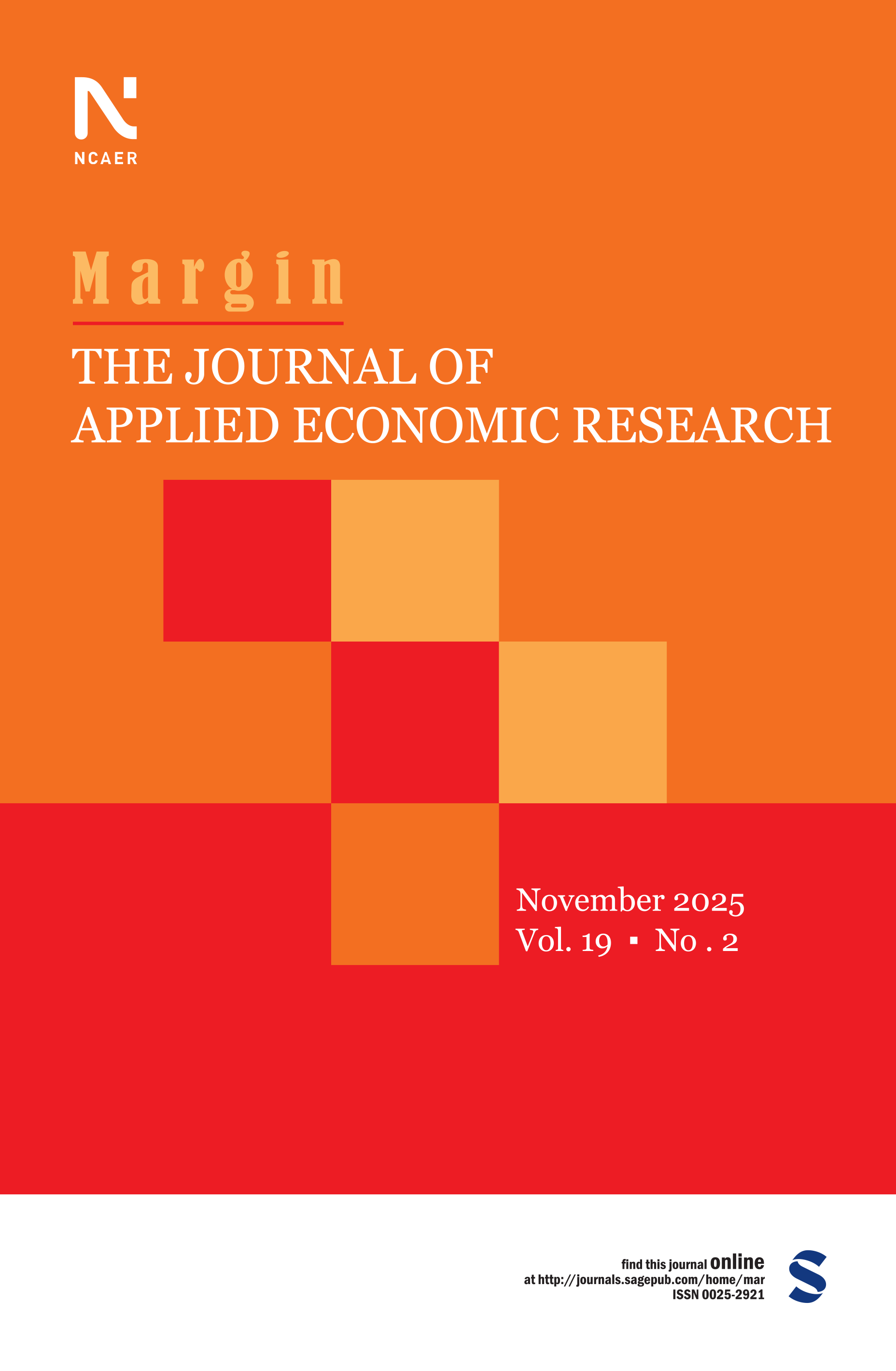 Margin: The Journal of Applied Economic Research journal cover