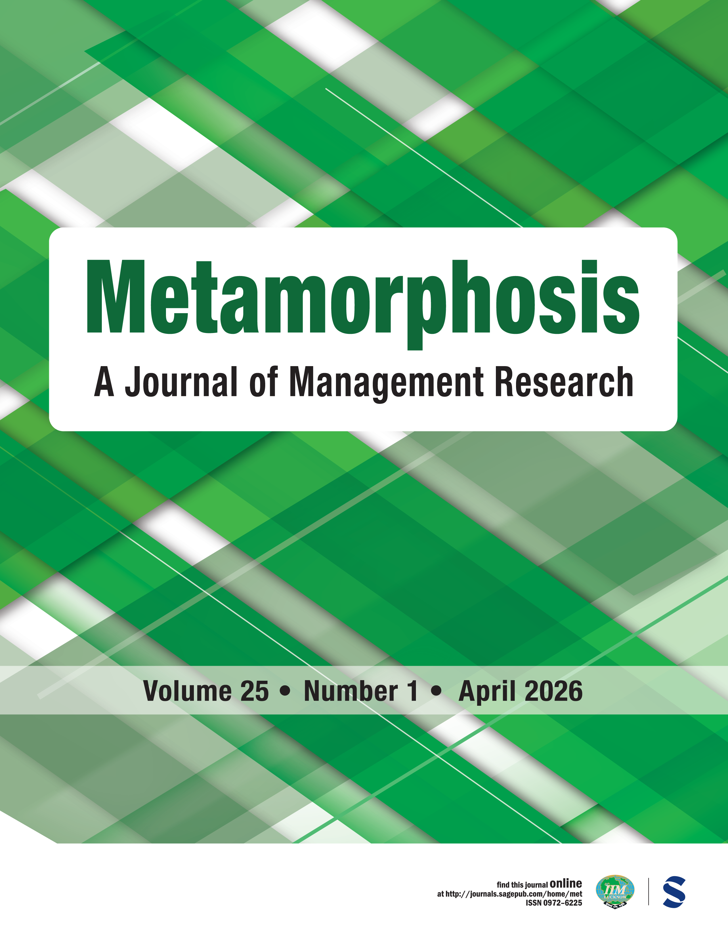Metamorphosis: A Journal of Management Research journal cover