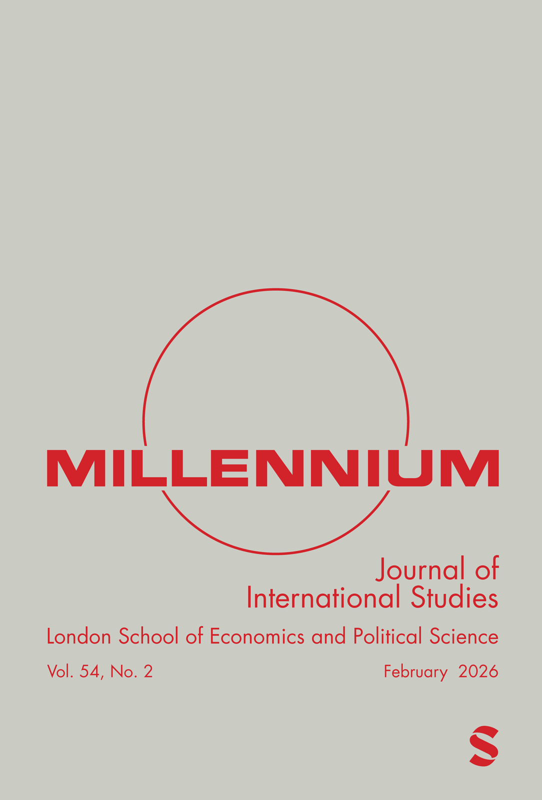 Millennium: Journal of International Studies journal cover
