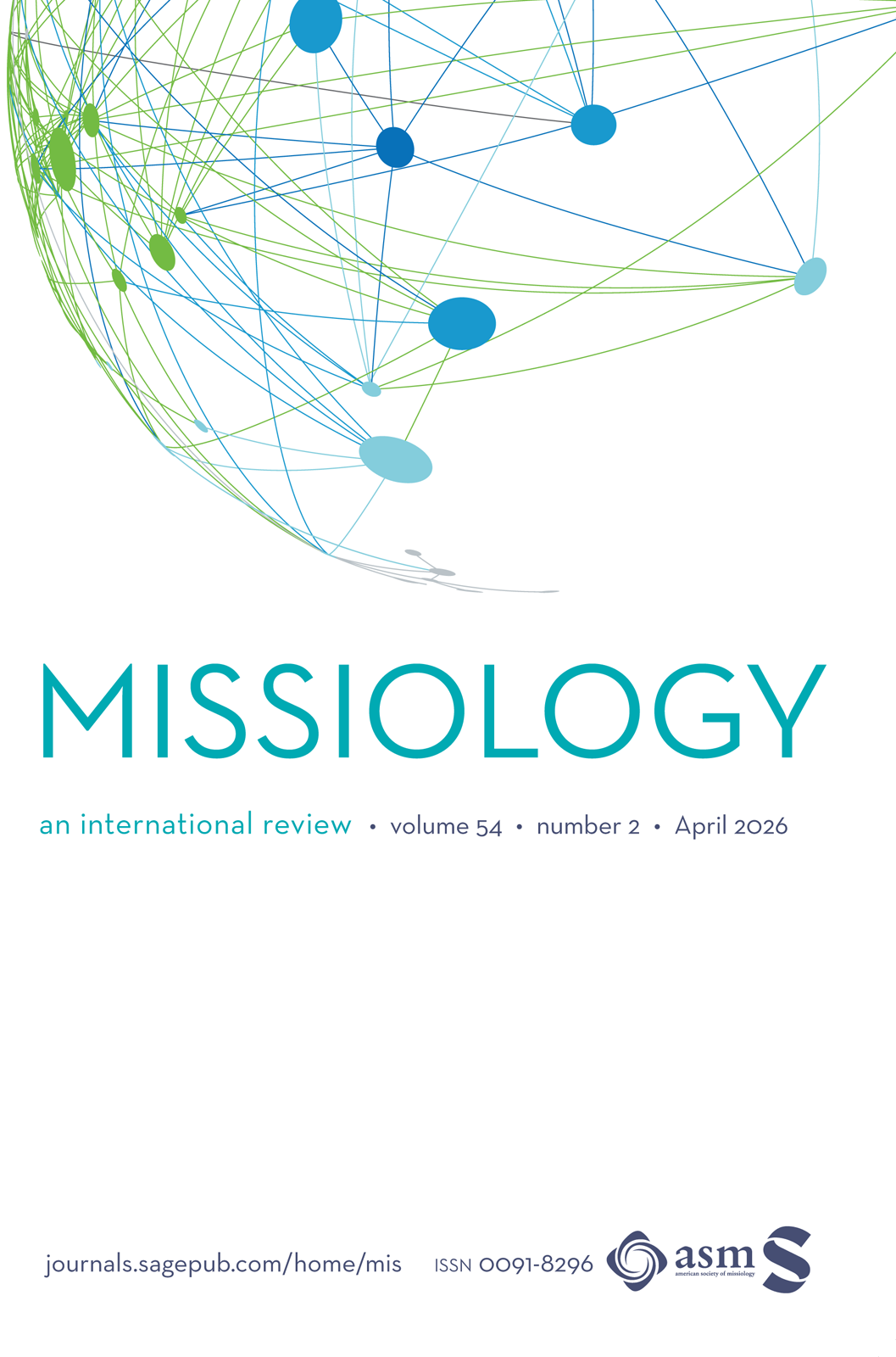 Missiology: An International Review journal cover