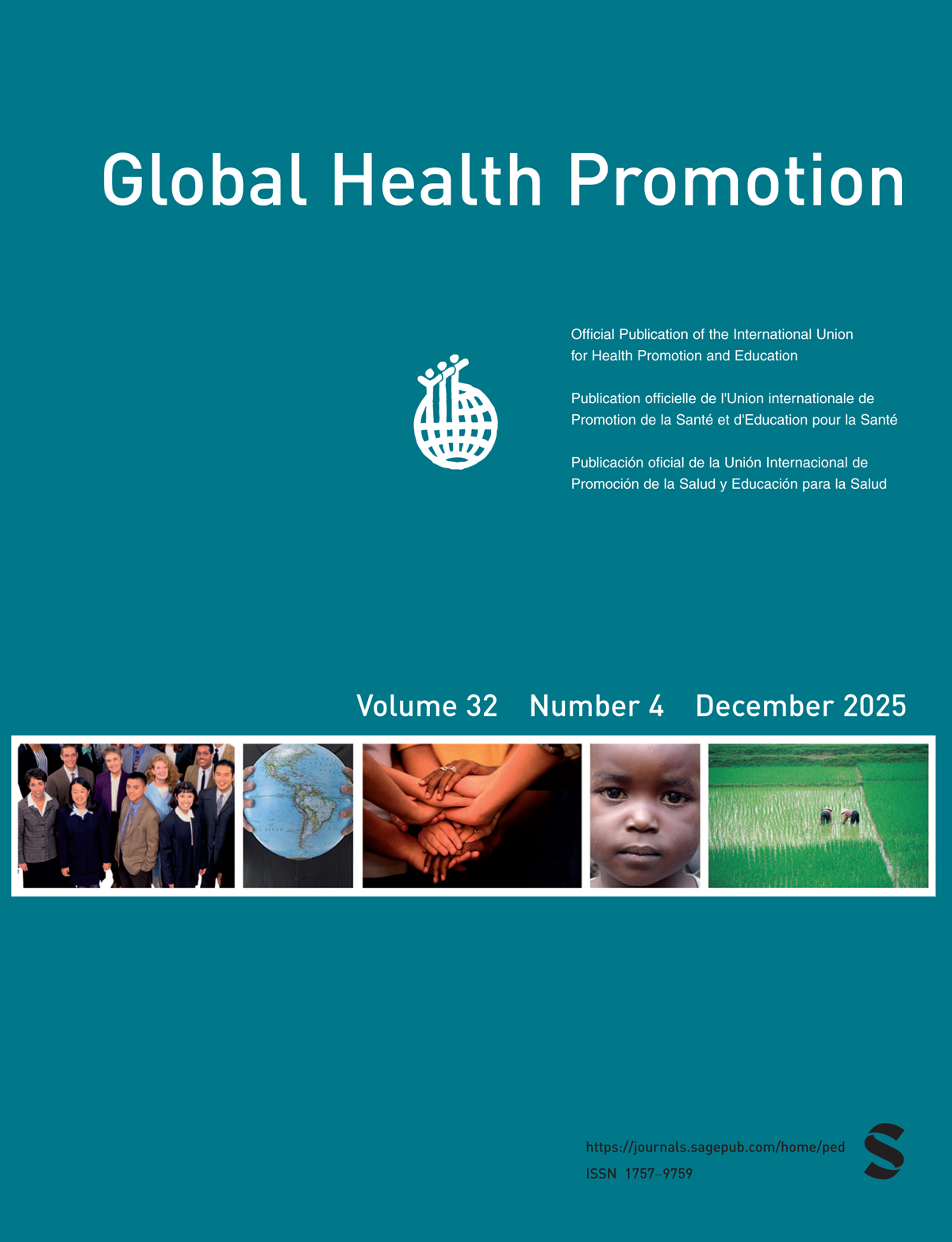 Global Health Promotion journal cover