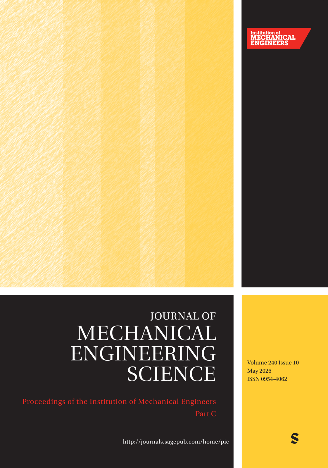 Proceedings of the Institution of Mechanical Engineers,Part C: Journal of Mechanical Engineering Science journal cover