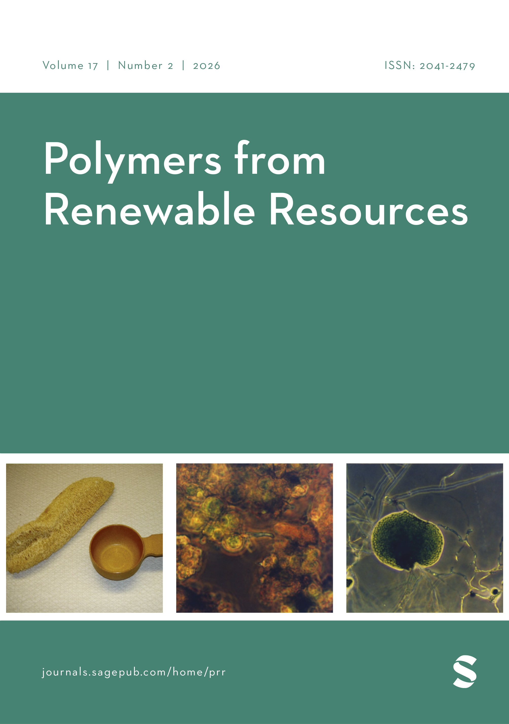 Polymers from Renewable Resources journal cover