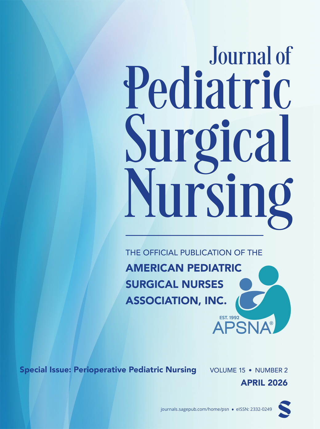 Journal of Pediatric Surgical Nursing journal cover