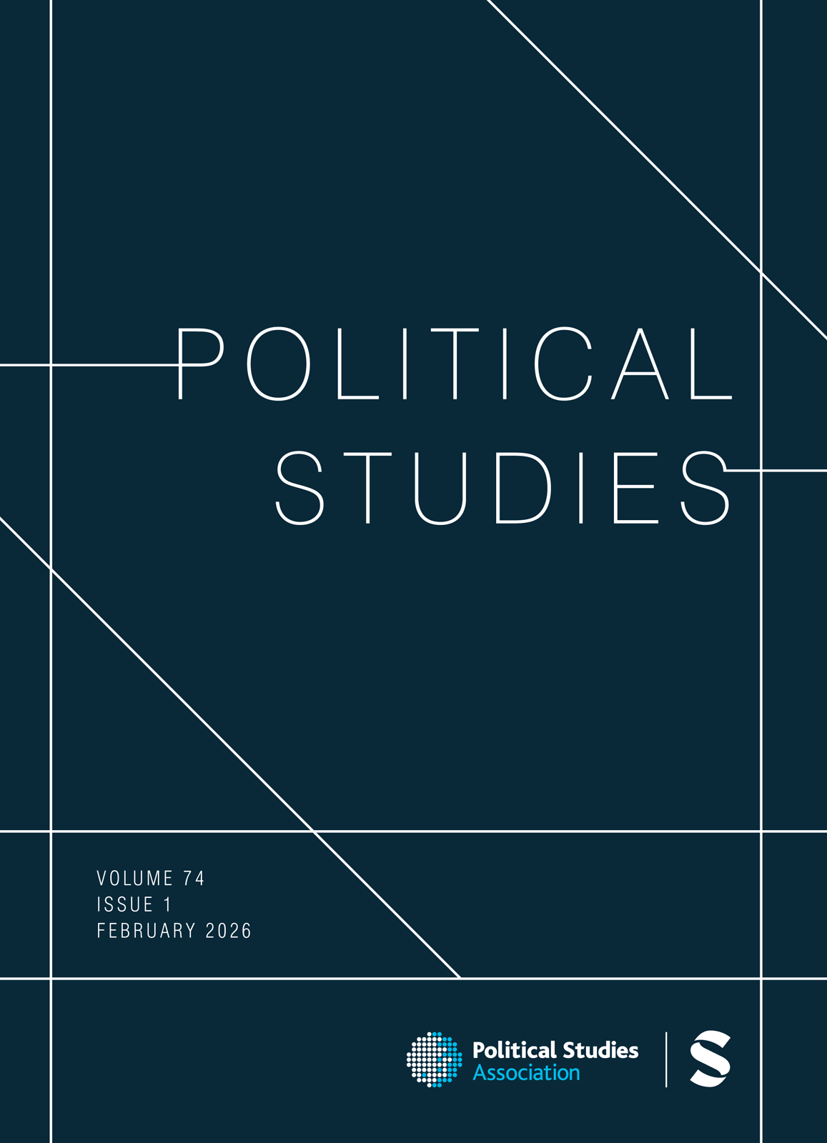 Political Studies journal cover