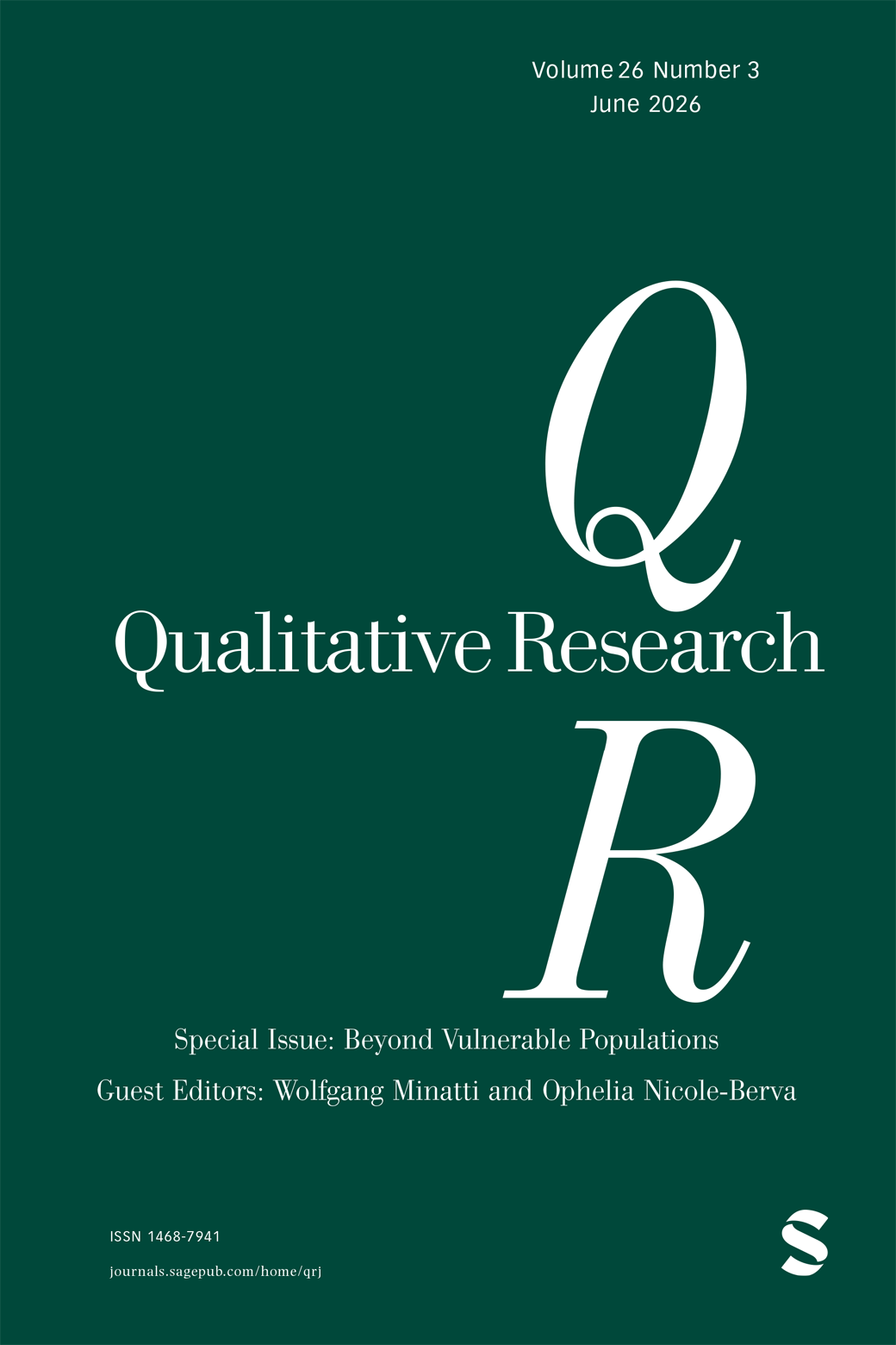 Qualitative Research journal cover