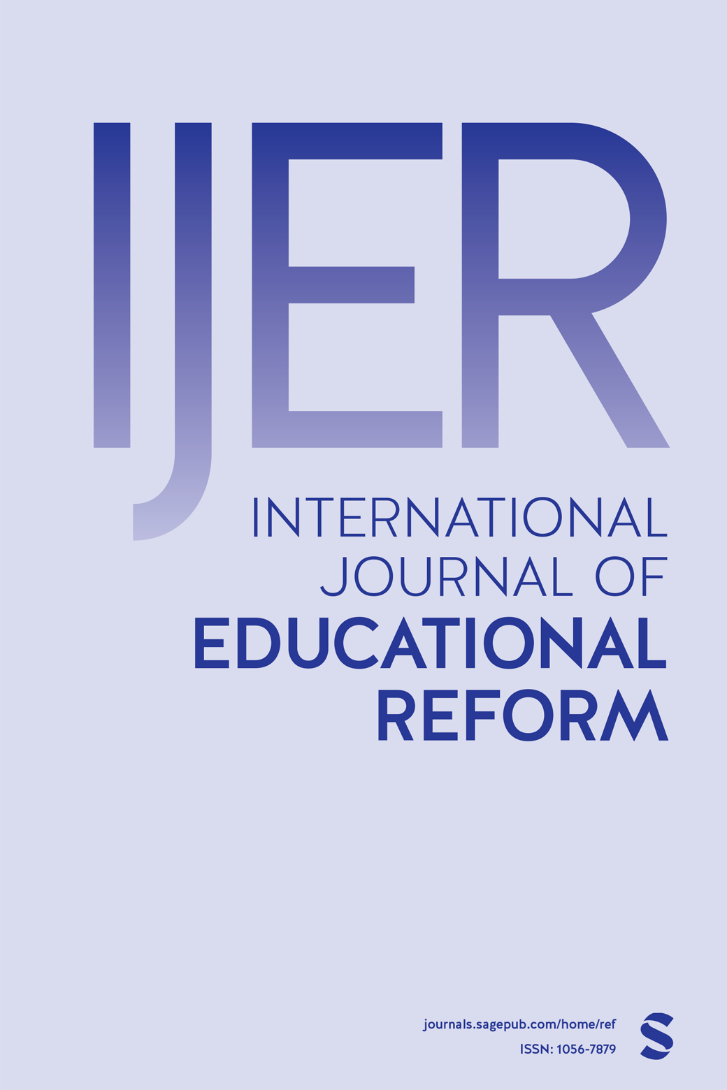 International Journal of Educational Reform journal cover
