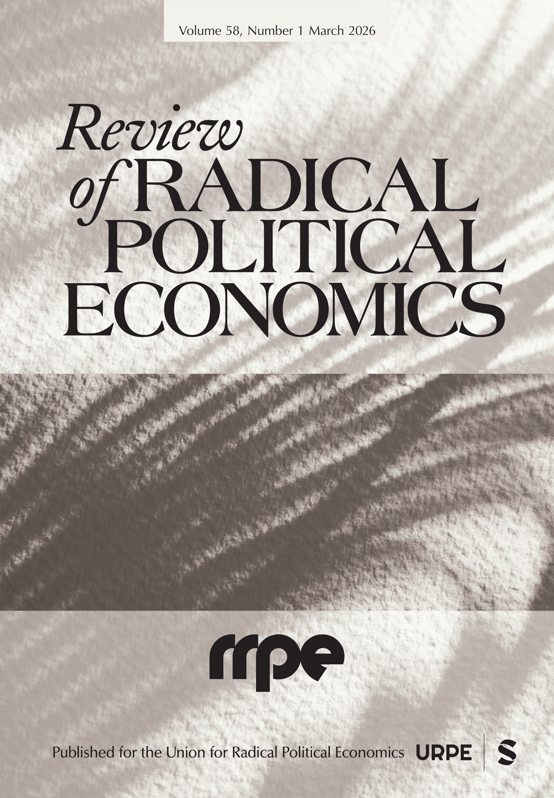 Review of Radical Political Economics journal cover